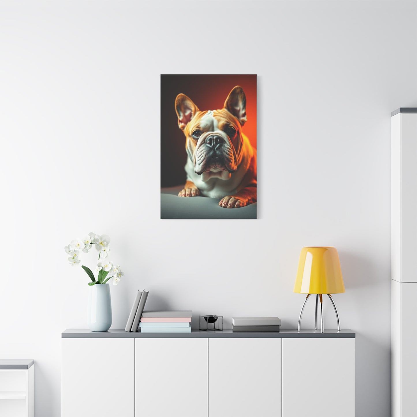 Supreme Bulldog Art Collection Wall Art & Canvas Print