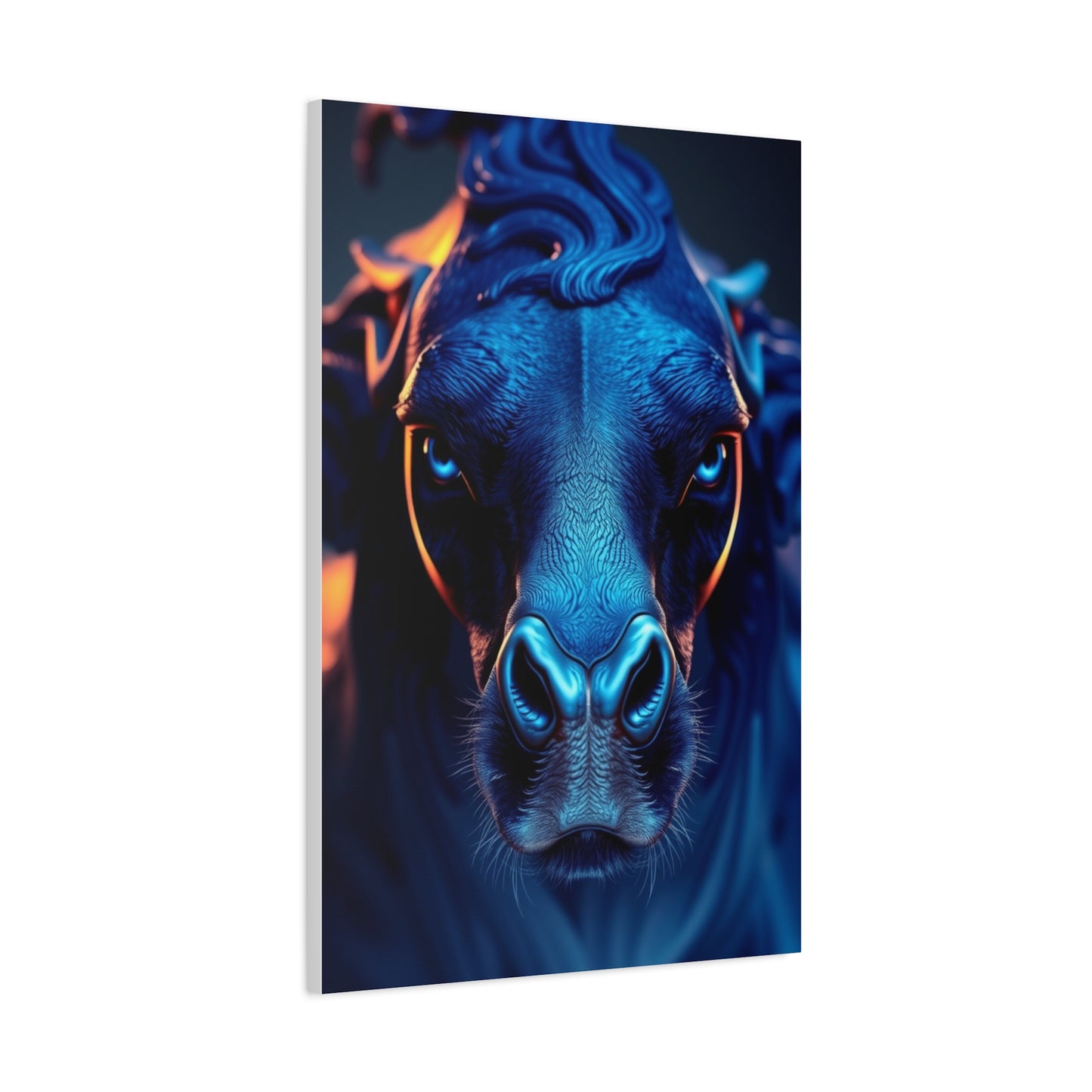 Supreme Navy Blue Art Collection Wall Art & Canvas Print