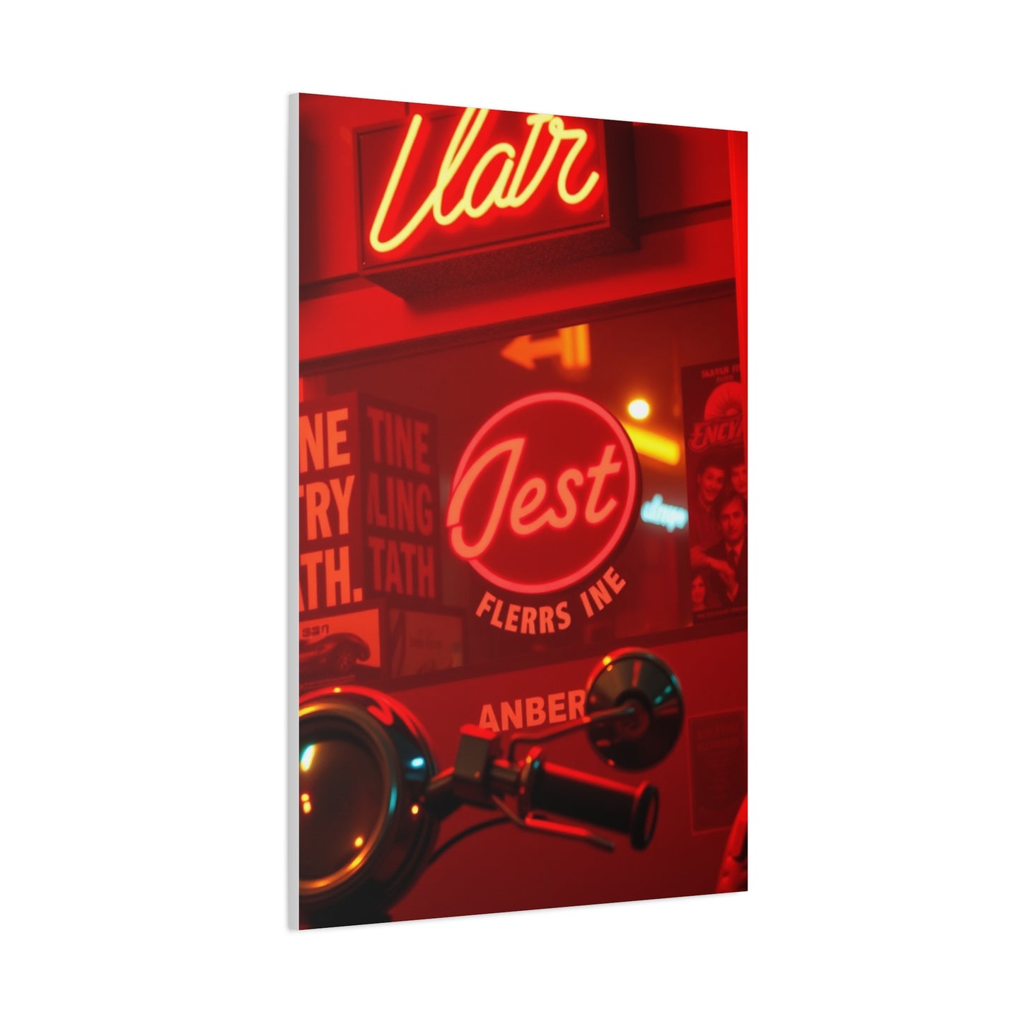 Retro Regency Artwork Wall Art & Canvas Print