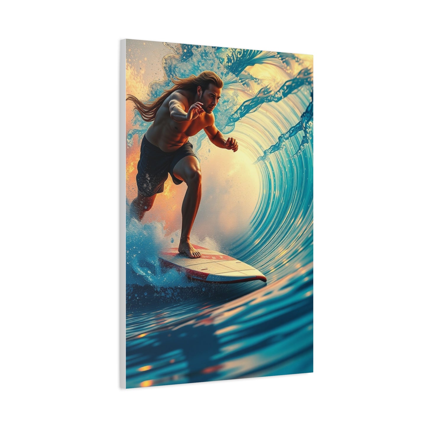Luxe Surfscape Canvas Wall Art & Canvas Print
