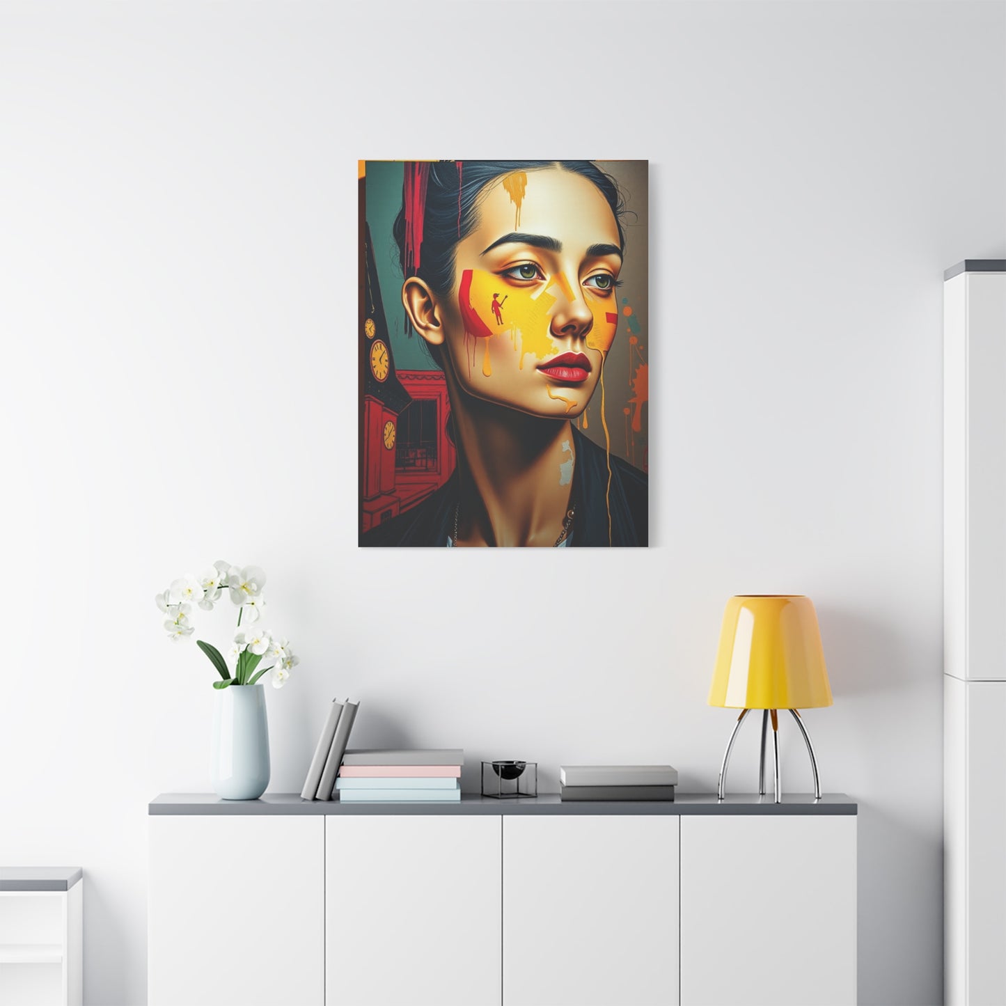 Avant-Garde Elegance Canvas Wall Art & Canvas Print