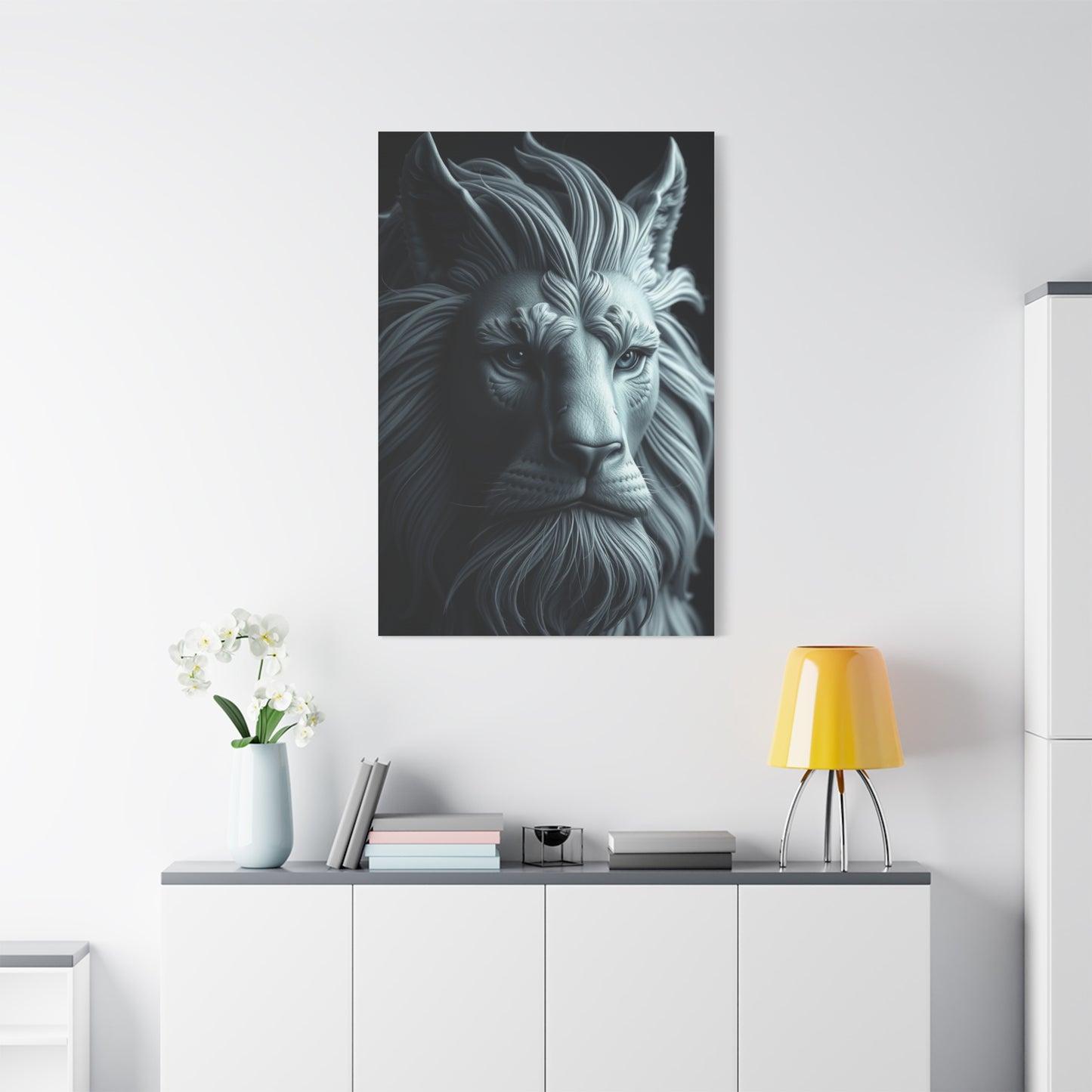 Ashen Serenity Artistry Wall Art & Canvas Print