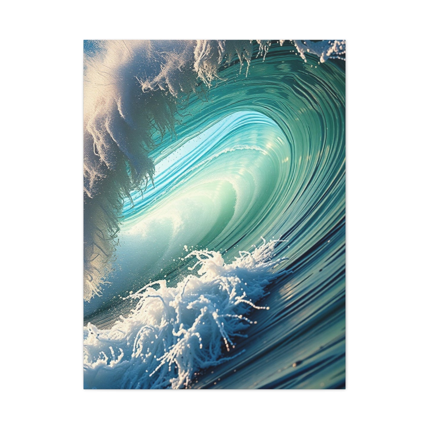 Tranquil Surf Reverie Wall Art & Canvas Print