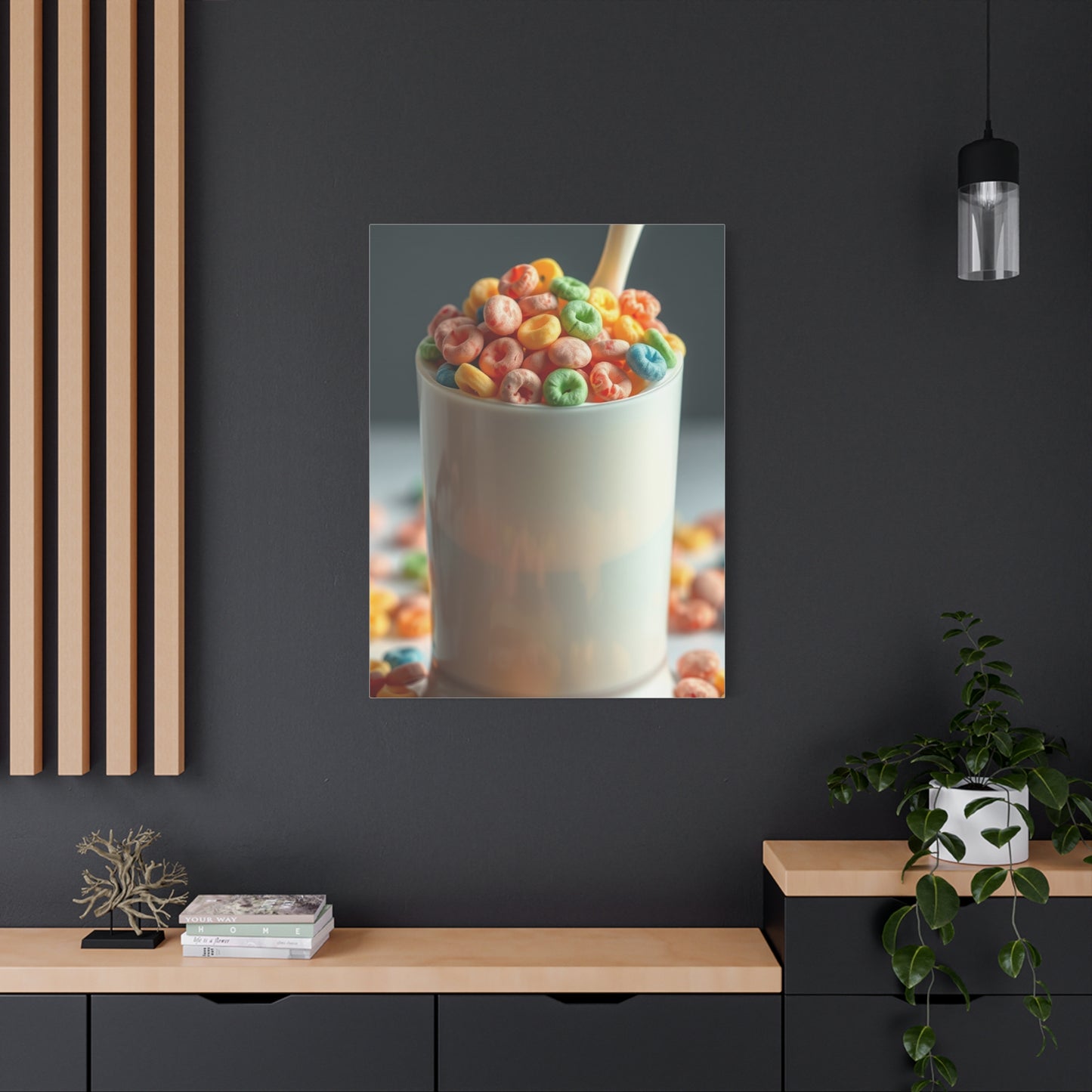 Chromatic Breakfast Bliss Art Wall Art & Canvas Print
