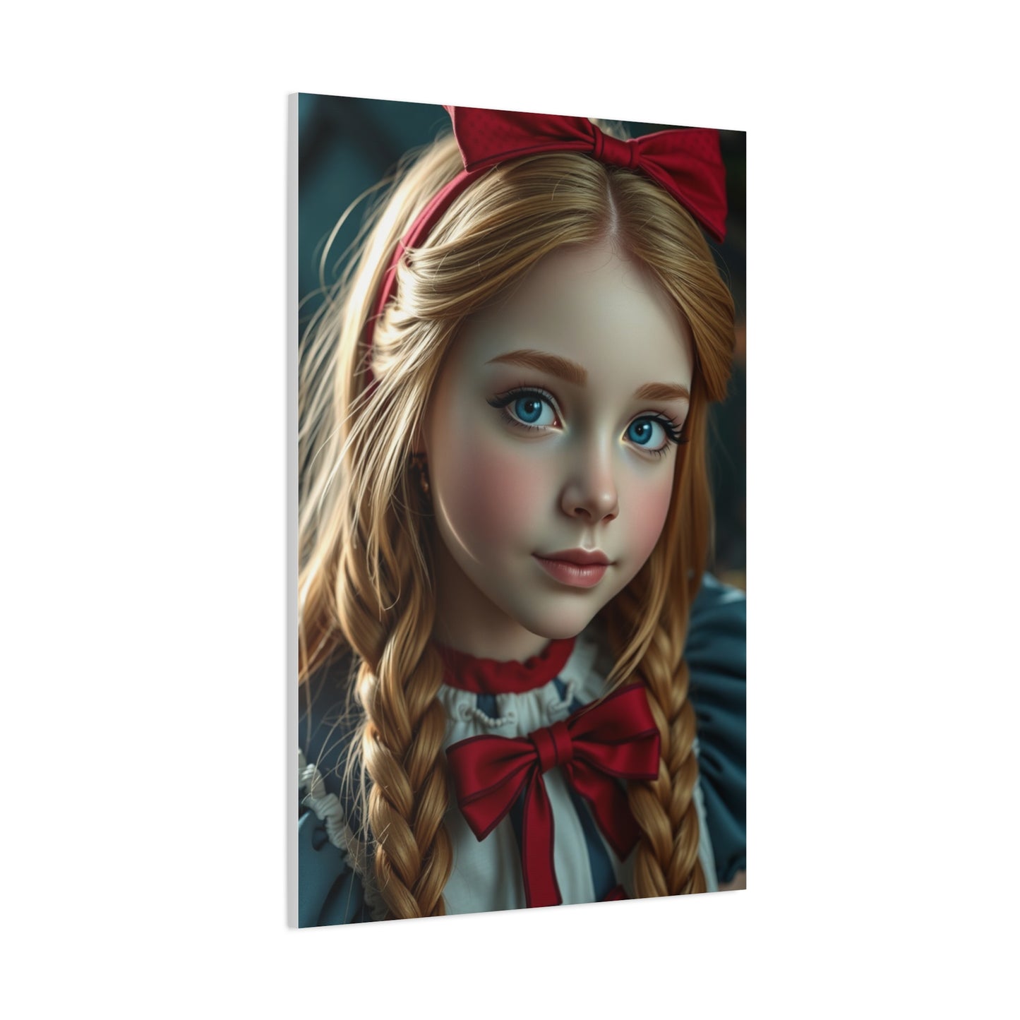 Alice In Wonderland Characters Art Artisan Canvas Wall Art & Canvas Print