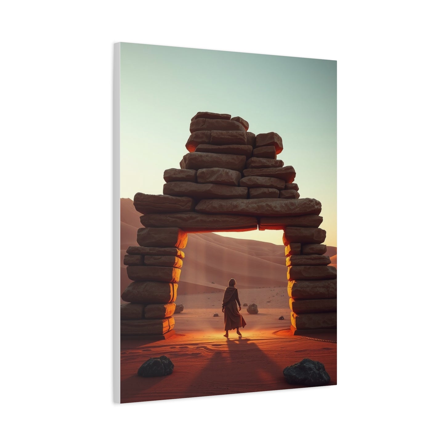 Amber Mirage Canvas Wall Art & Canvas Print