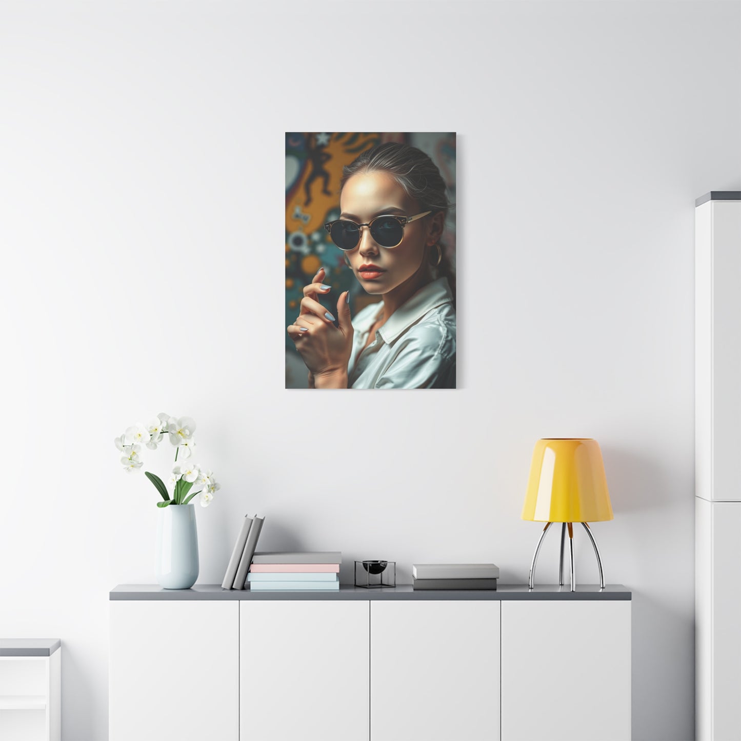 Sleek Artistic Reverie Wall Art & Canvas Print