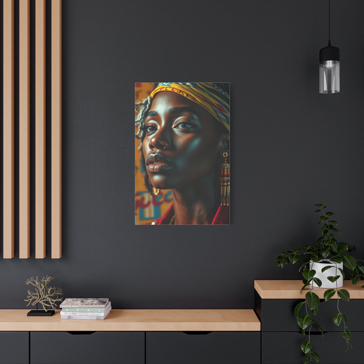 Empress of Basquiats Abstract Realm Wall Art & Canvas Print