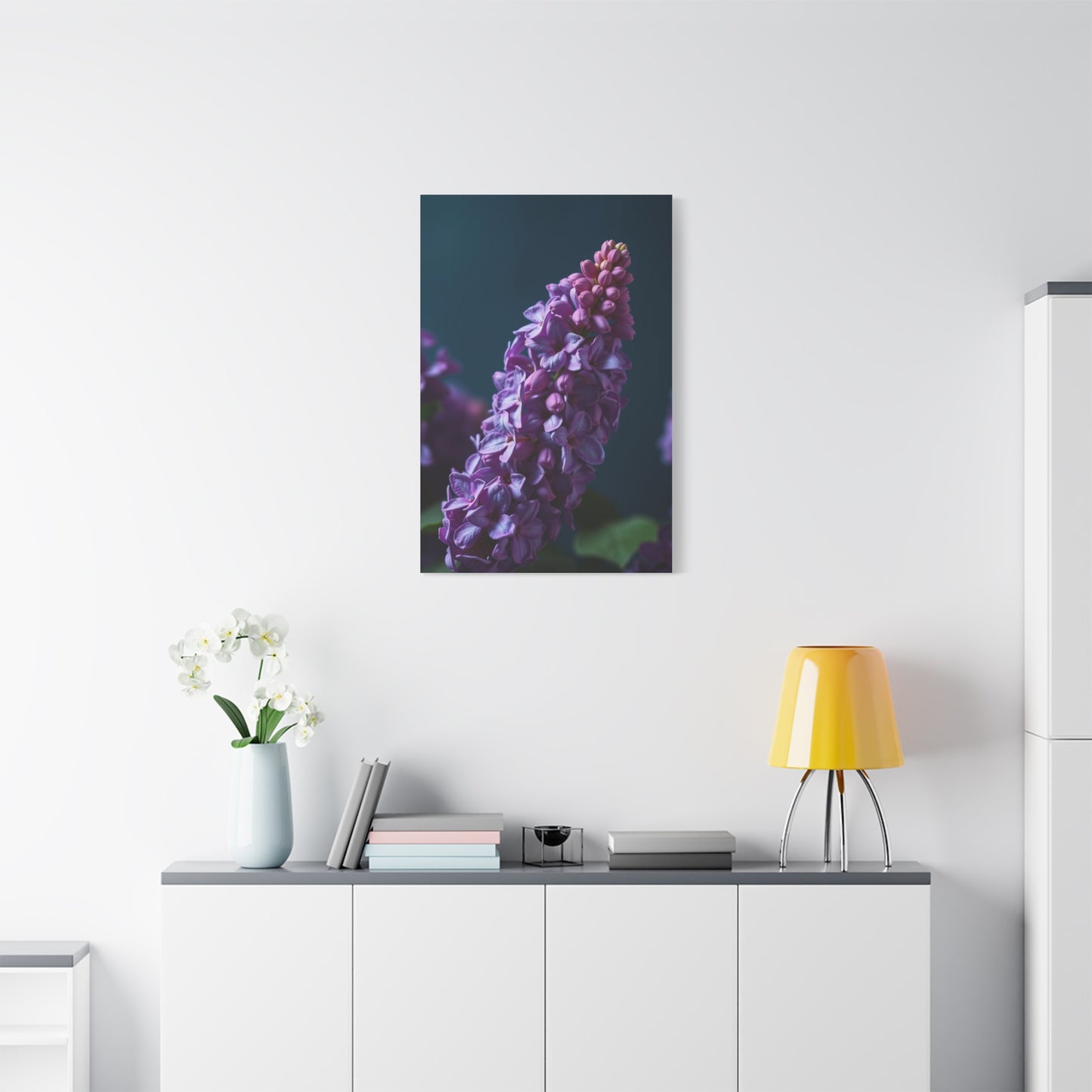 Elite Lilac Flower Art Vision Wall Art & Canvas Print