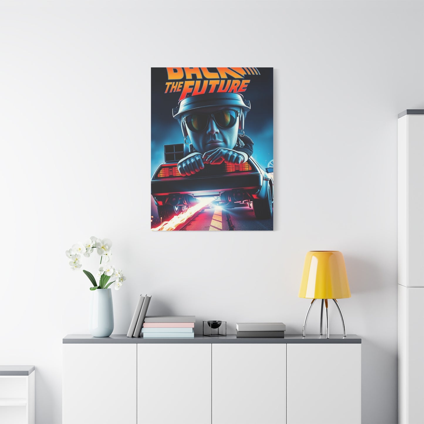 Elite Back to the Future Art Vision Wall Art & Canvas Print