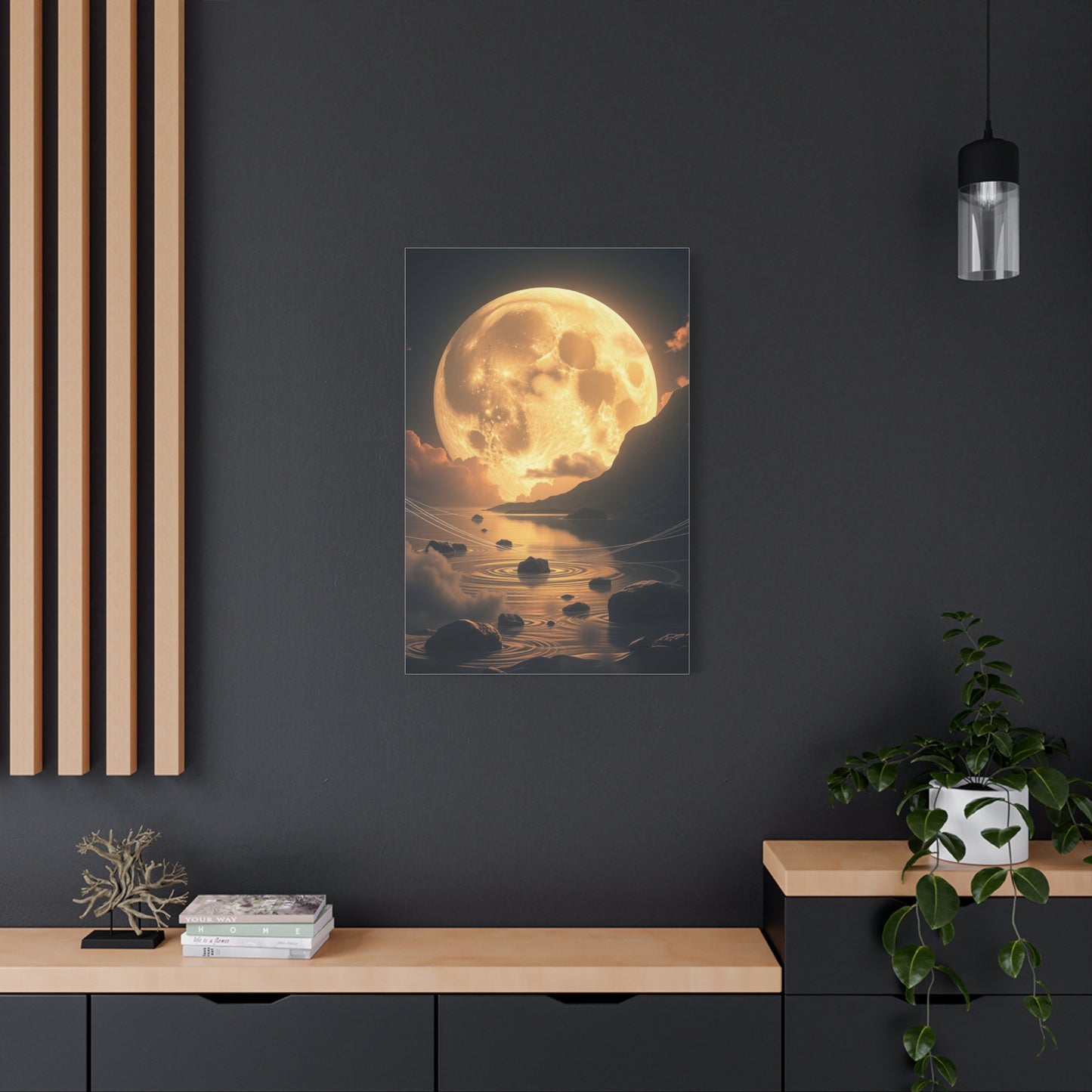 Stellar Moonshine Canvas Wall Art & Canvas Print
