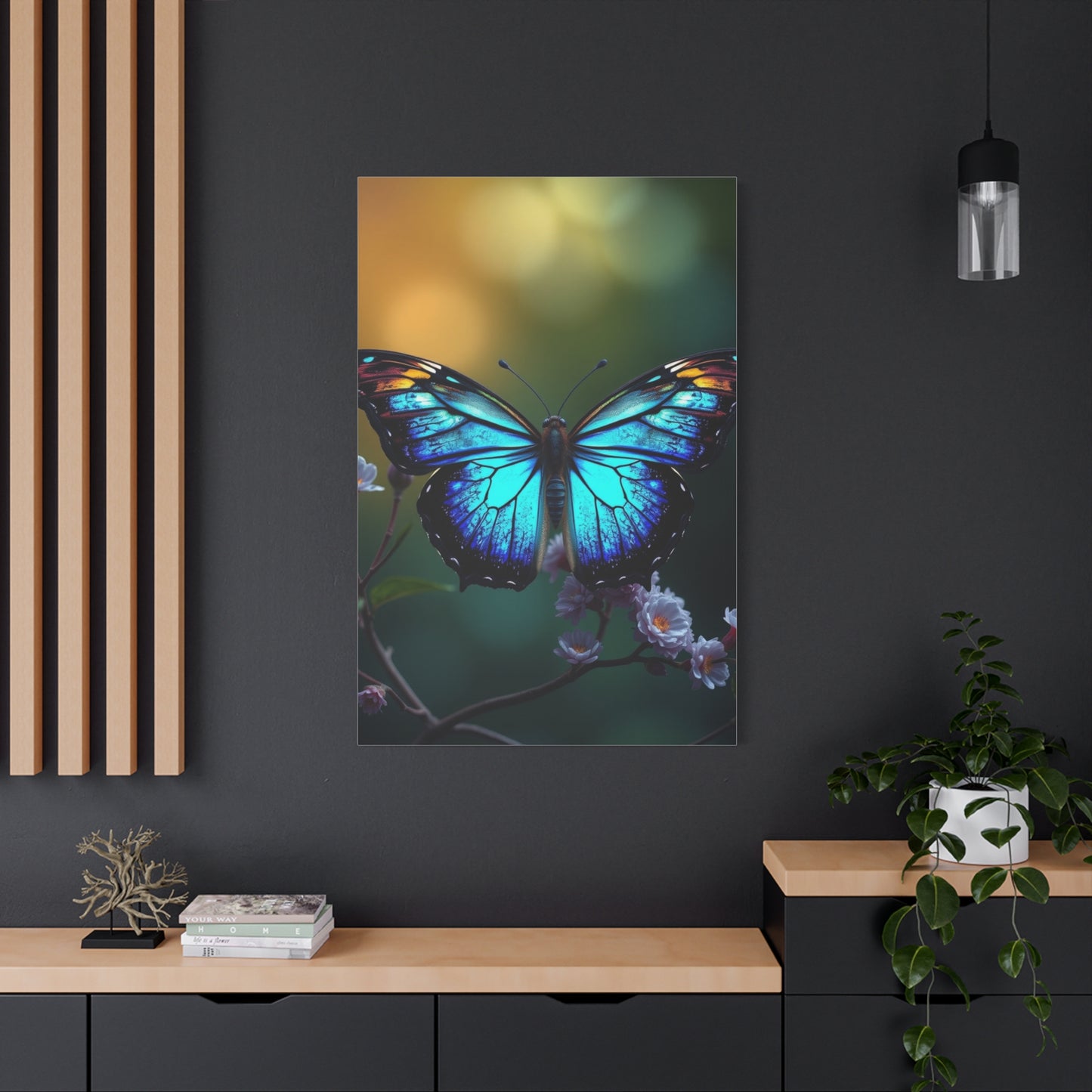 Celestial Flutter Artistry Wall Art & Canvas Print