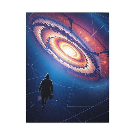 Ethereal Galaxy Impression Wall Art & Canvas Print