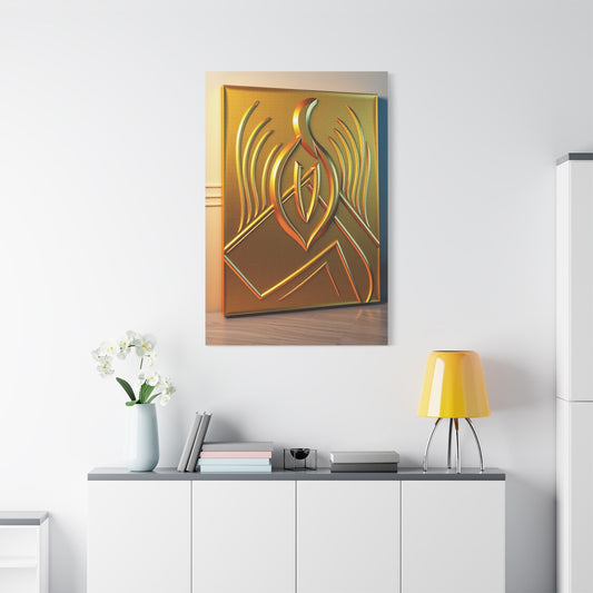 Supreme Gold & Silver Canvas Art Collection Wall Art & Canvas Print