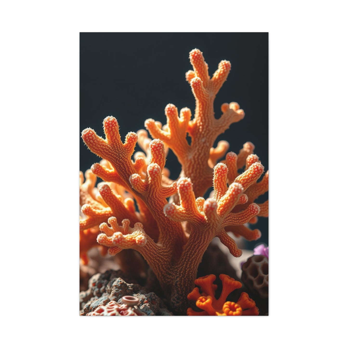 Vision Coral Art Art Wall Art & Canvas Print