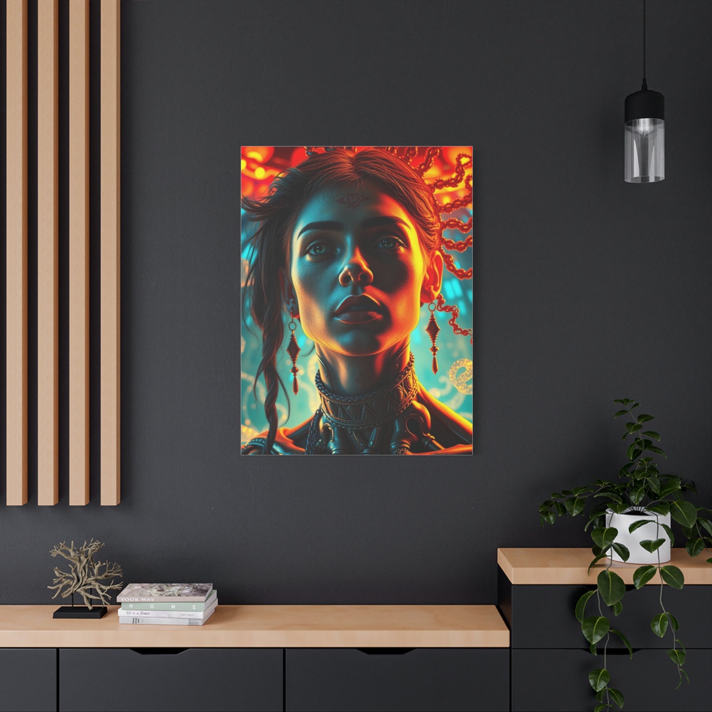 Empyrean Abstraction Wall Art Wall Art & Canvas Print