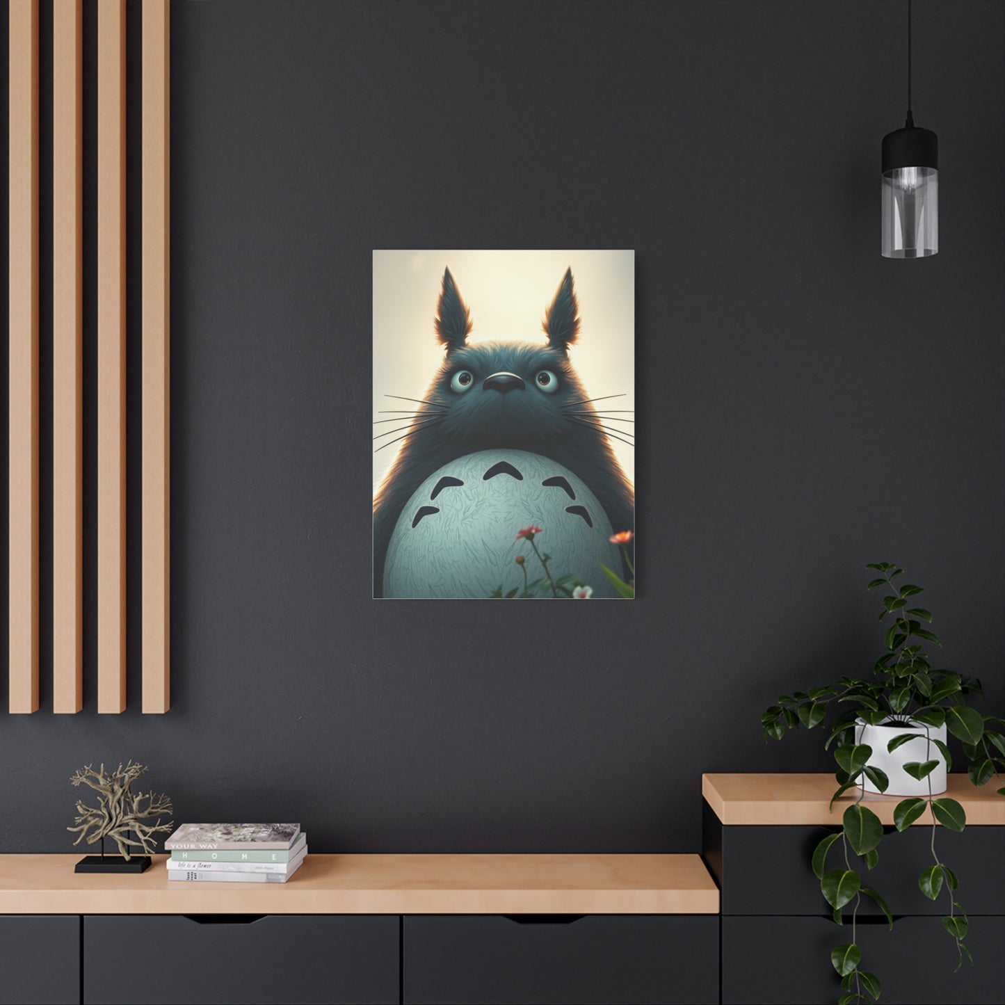 Vision Totoro Art Art Wall Art & Canvas Print