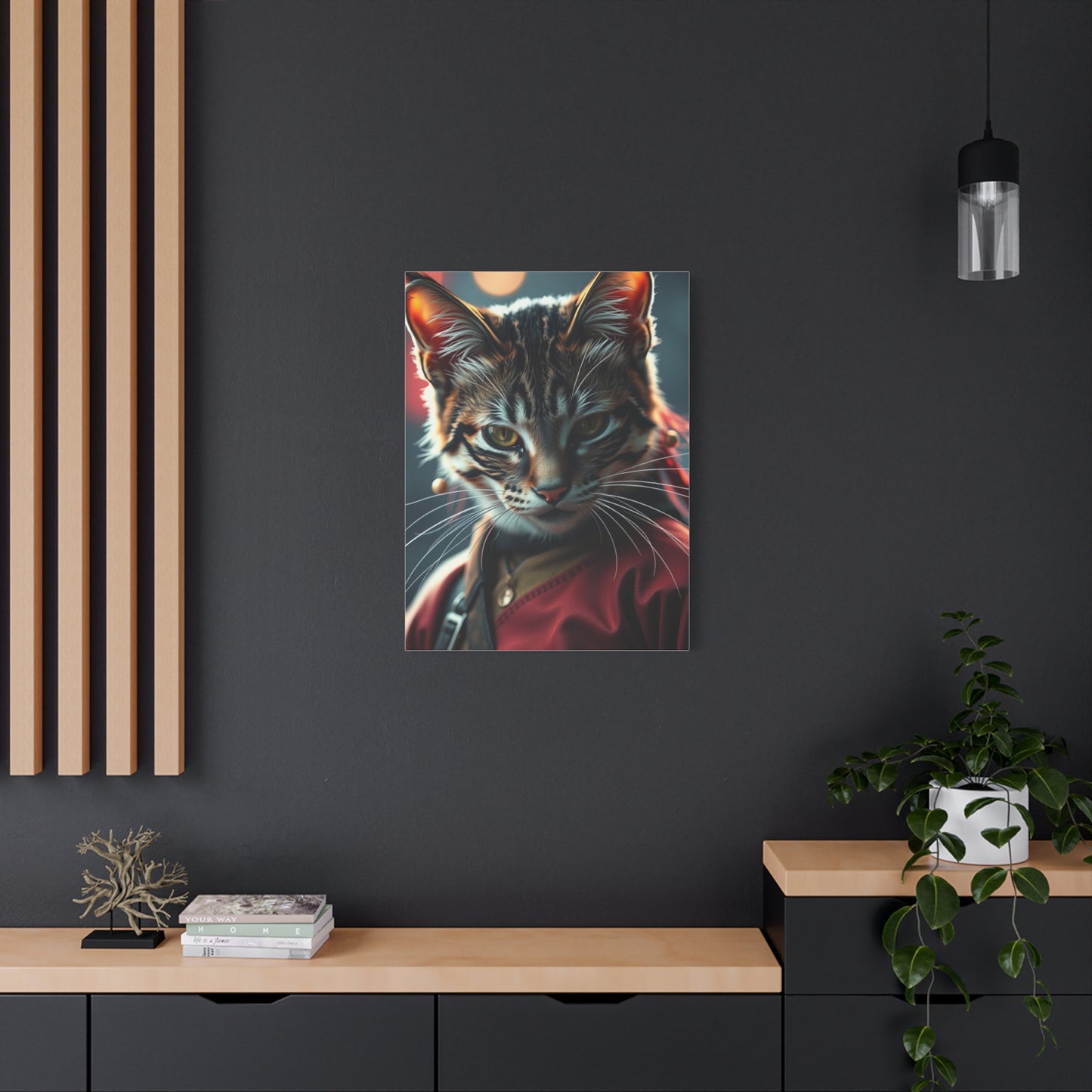 Vision Catfight Art Art Wall Art & Canvas Print