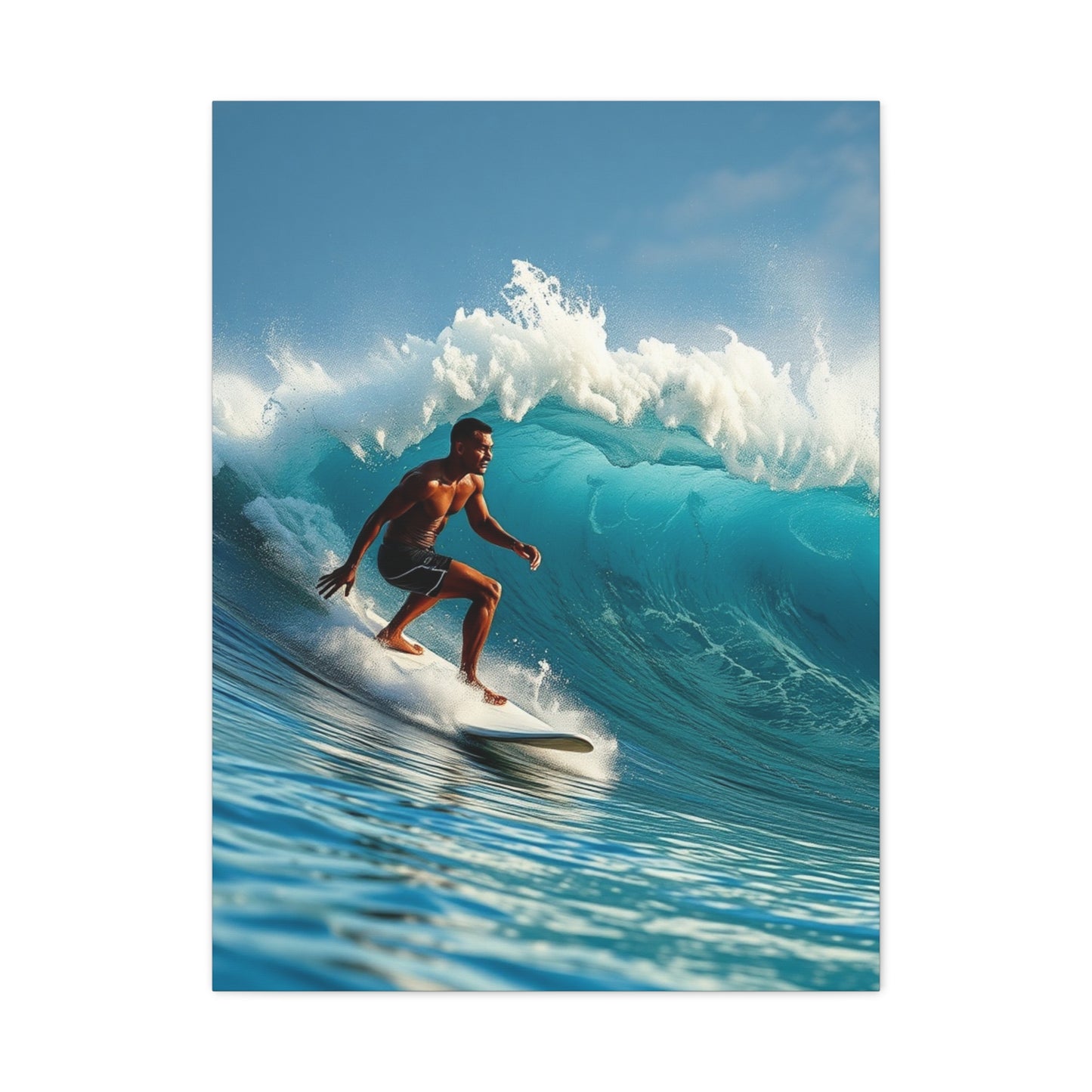 Ethereal Breaker Canvas Wall Art & Canvas Print