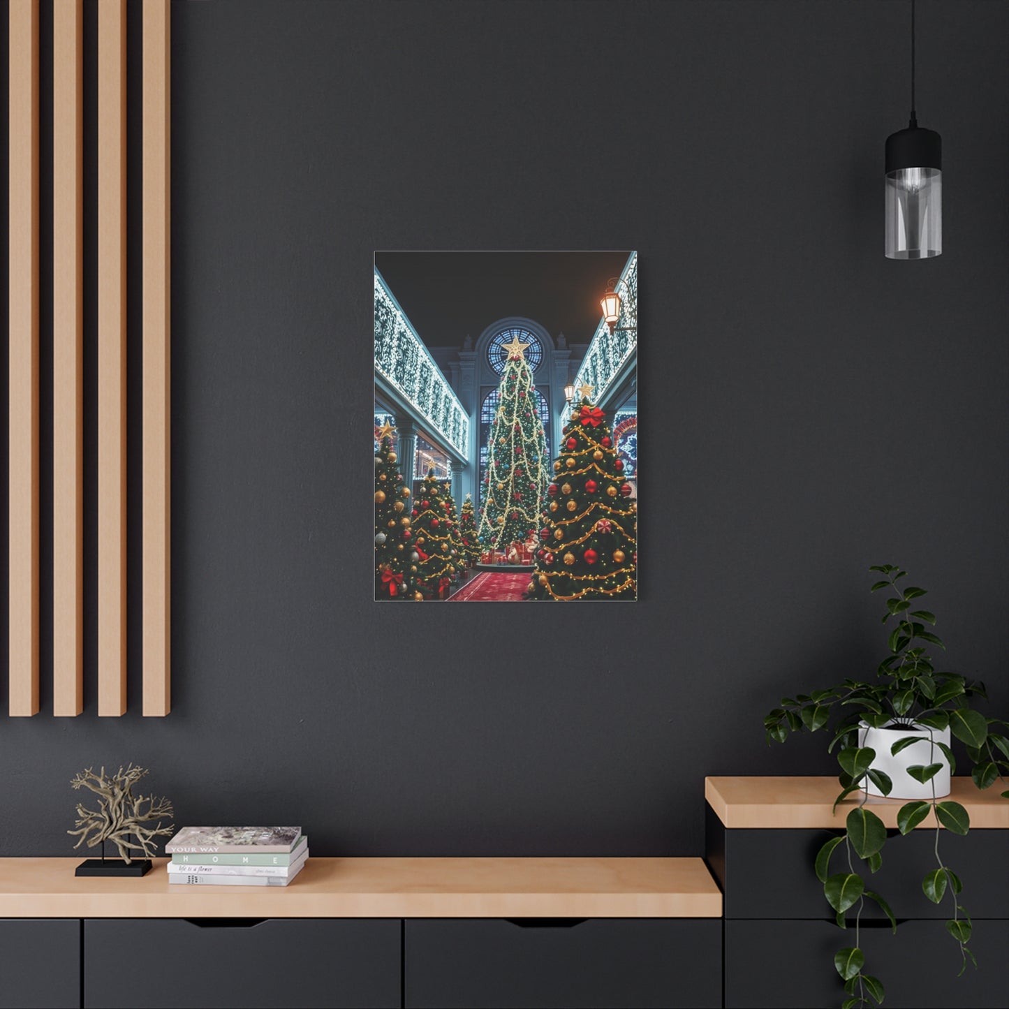 Lavish Christmas Reverie Canvas