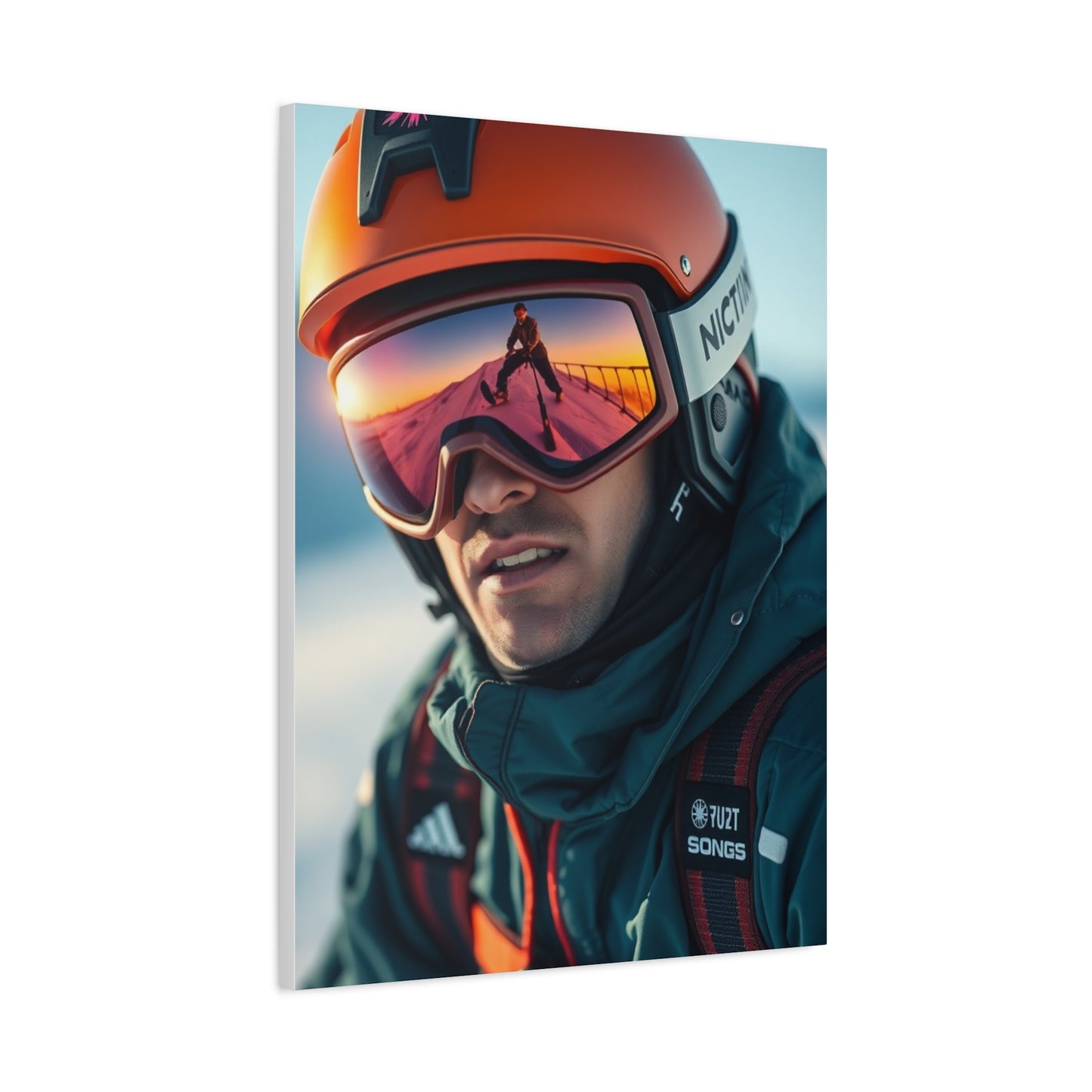 Skiing Art Supreme Gallery Wall Art & Canvas Print