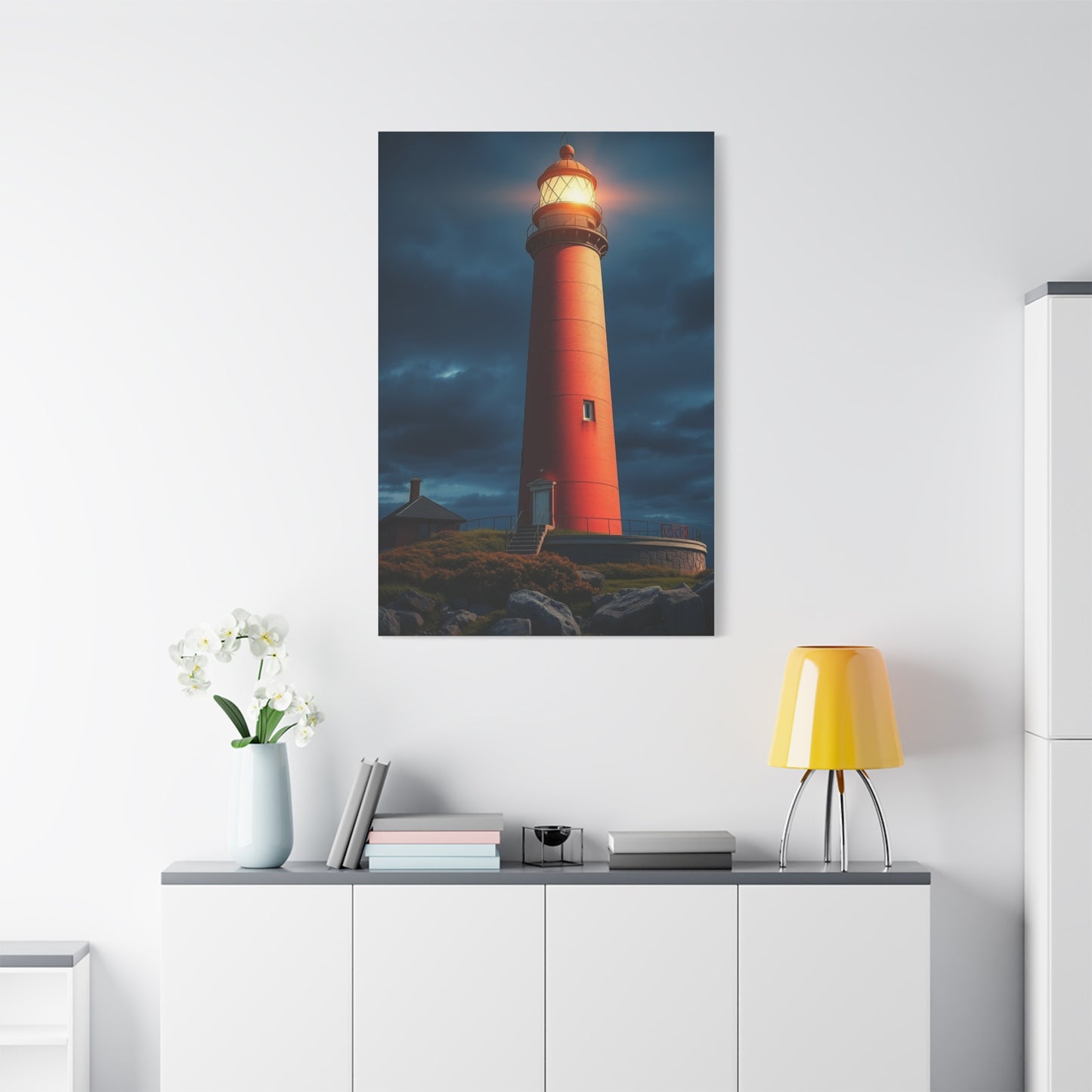 Beacon of Serenity Canvas Wall Art & Canvas Print