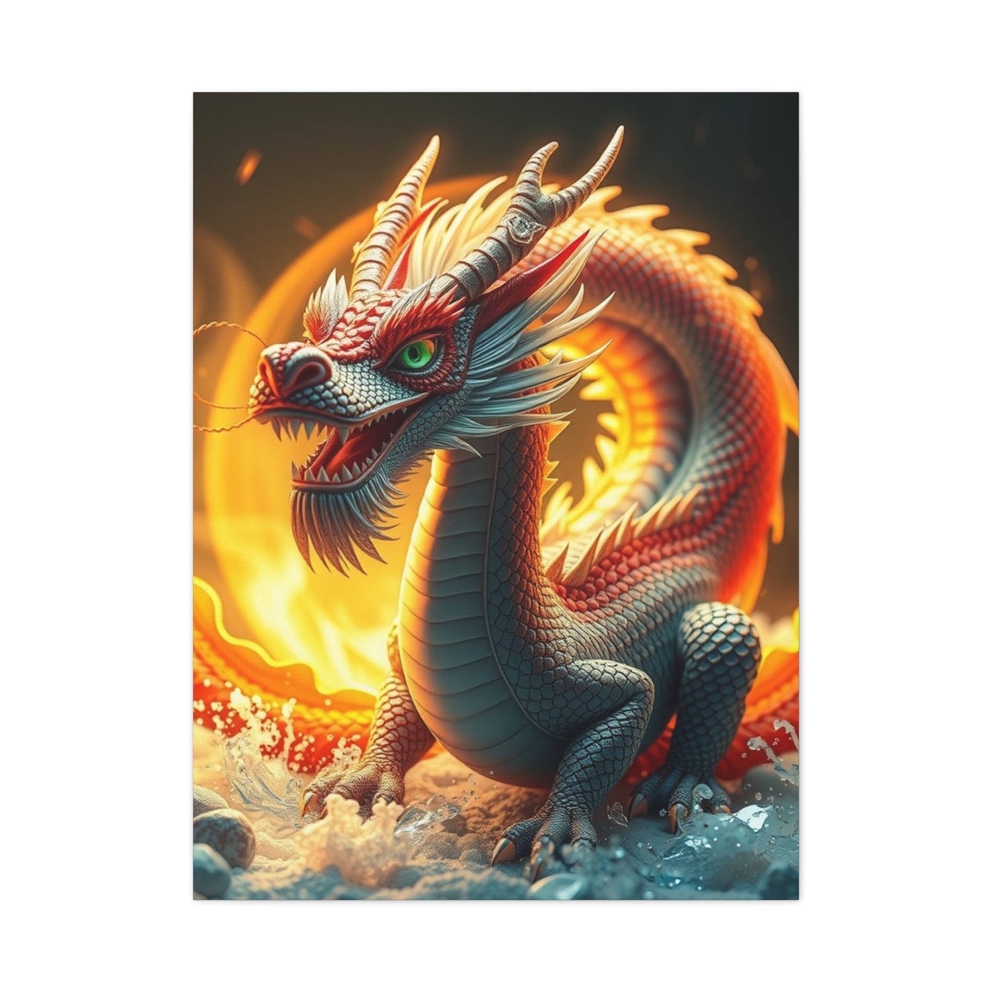Supreme Dragons Art Collection Wall Art & Canvas Print