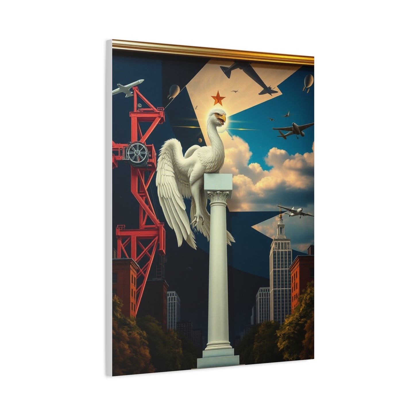 Masterpiece Landmark Art Vision Wall Art & Canvas Print