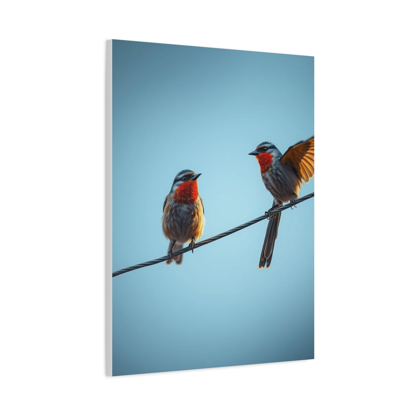 Elite Birds On a Wire Art Vision Wall Art & Canvas Print