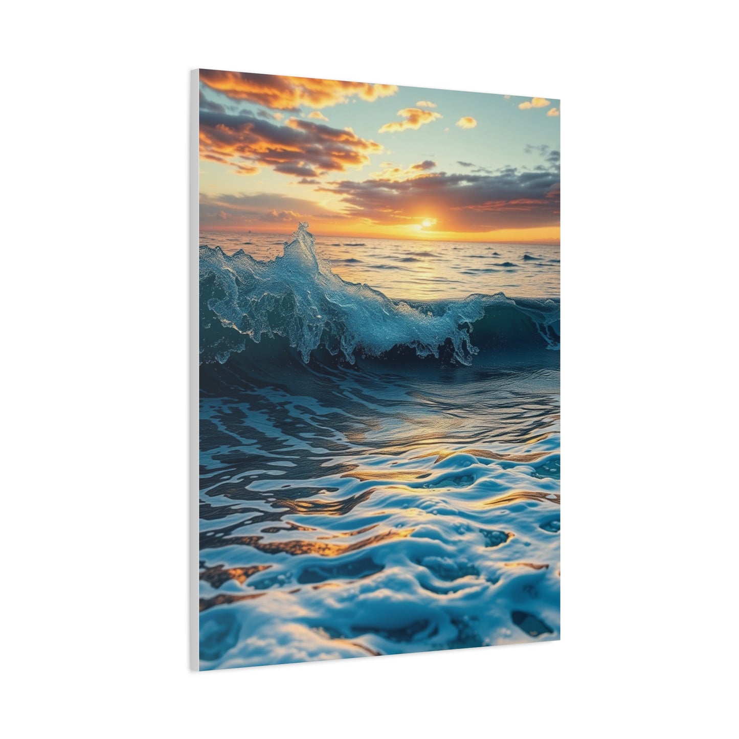 Celestial Tide Symphony Wall Art & Canvas Print