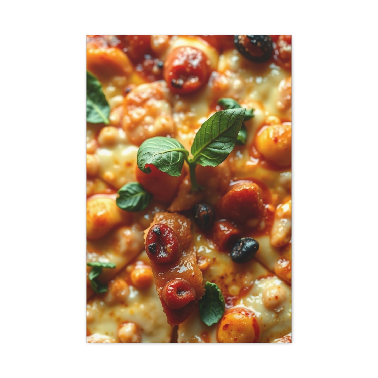 Pizza Art Refined Canvas Wall Art & Canvas Print