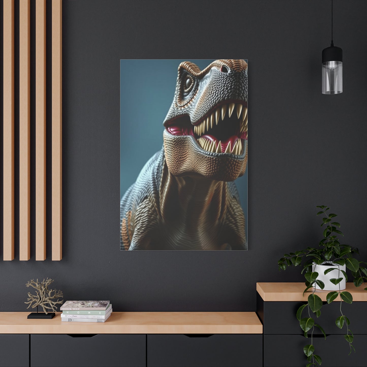 Tyrannosaurus Rex Art Refined Canvas Wall Art & Canvas Print