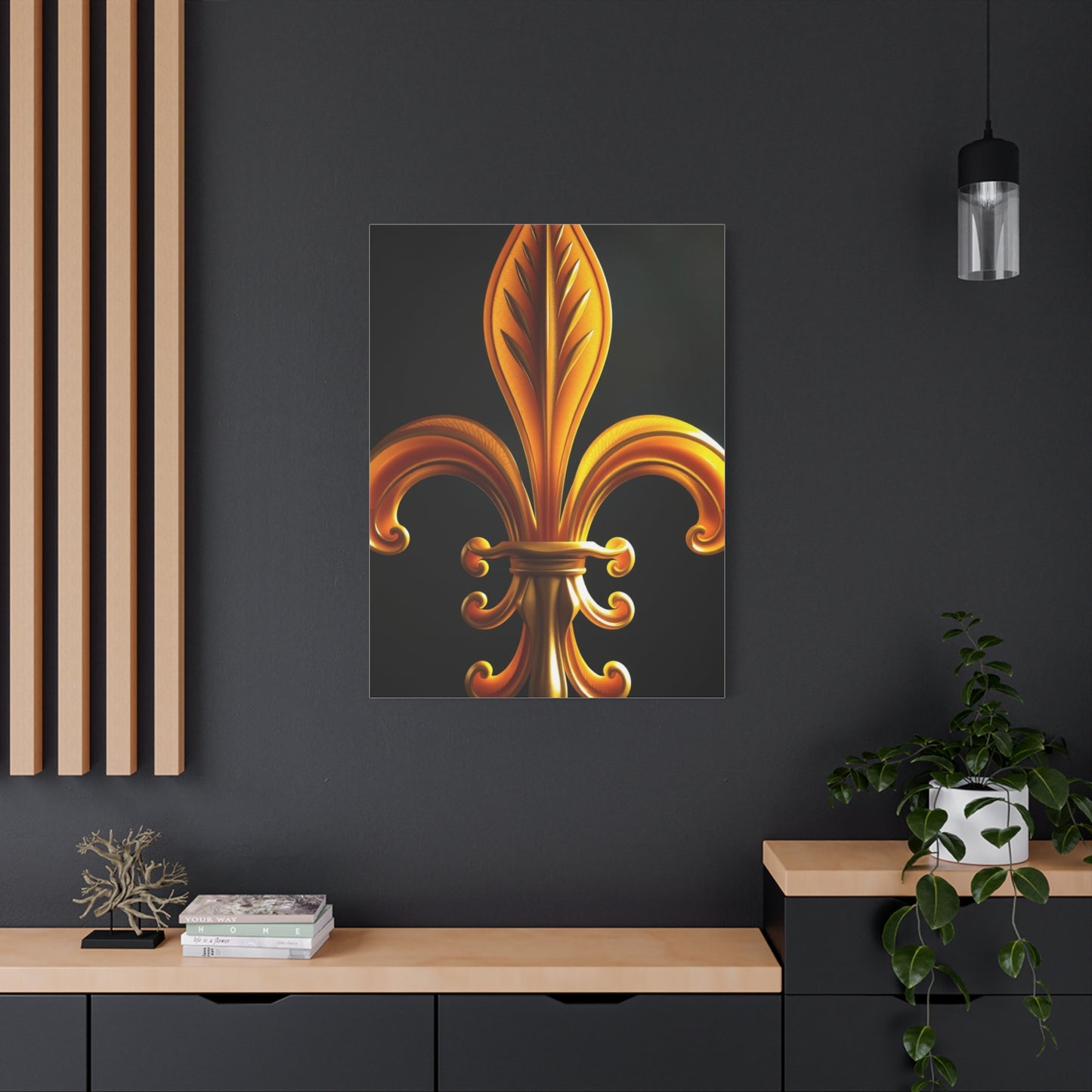 Regal Lily Crest Tapestry