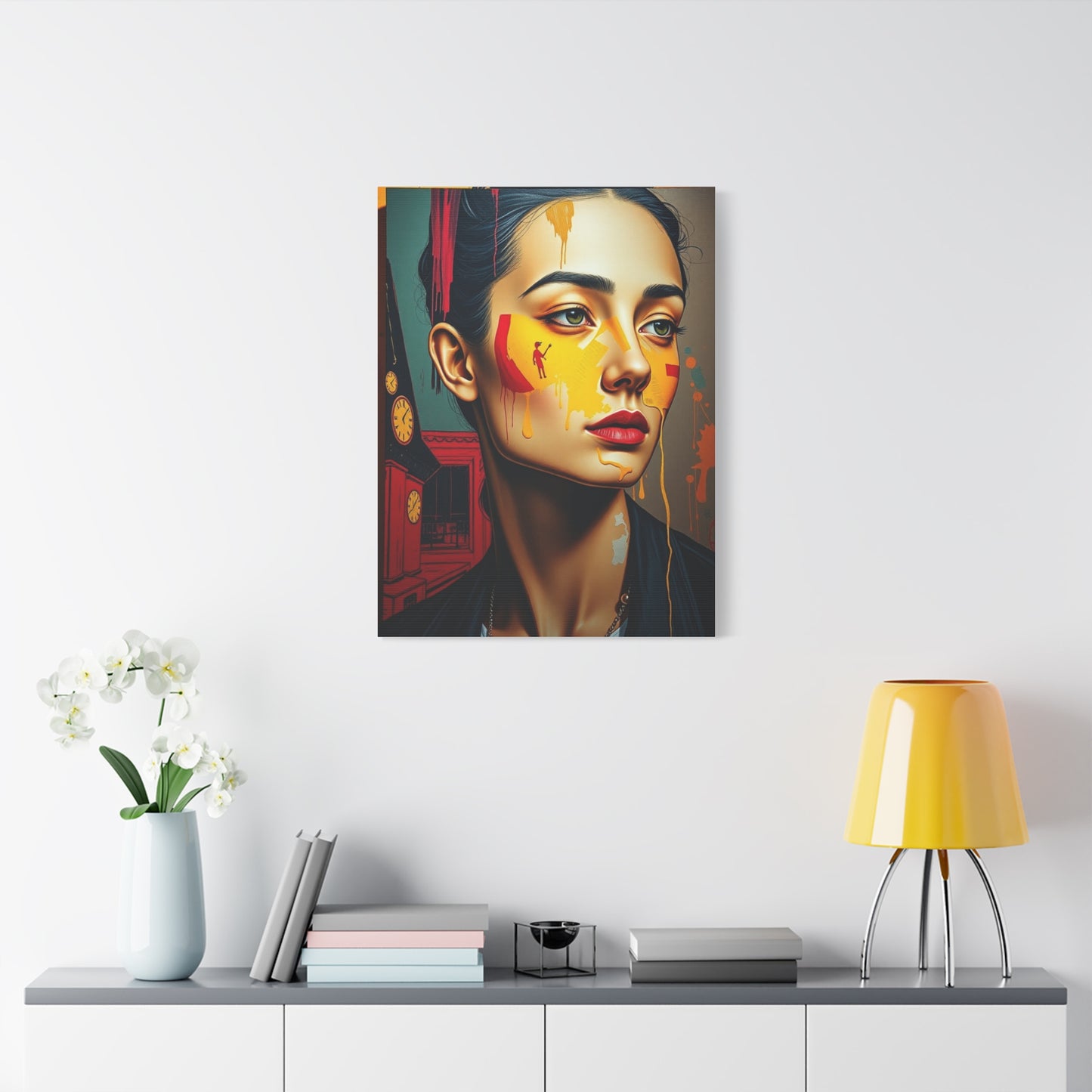 Avant-Garde Elegance Canvas Wall Art & Canvas Print