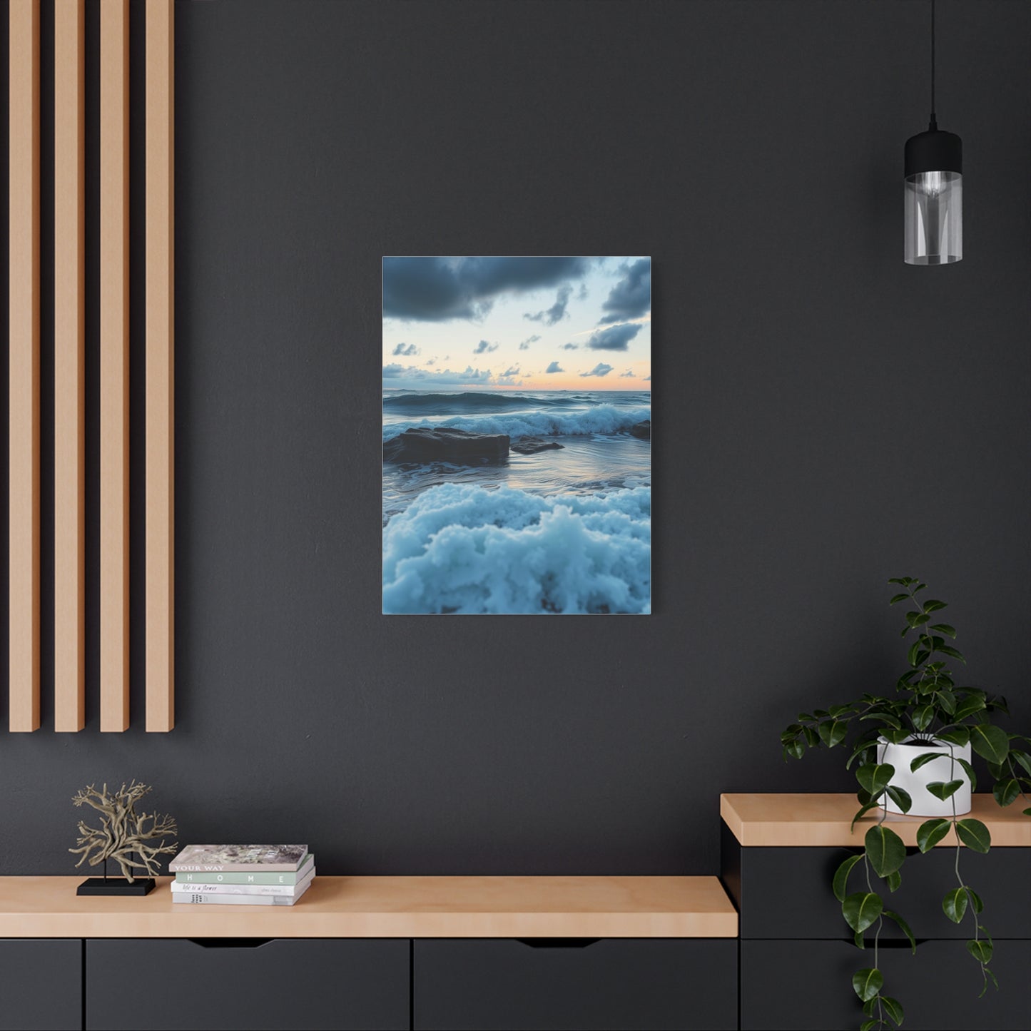 Ethereal Oceanic Tranquility Wall Art & Canvas Print
