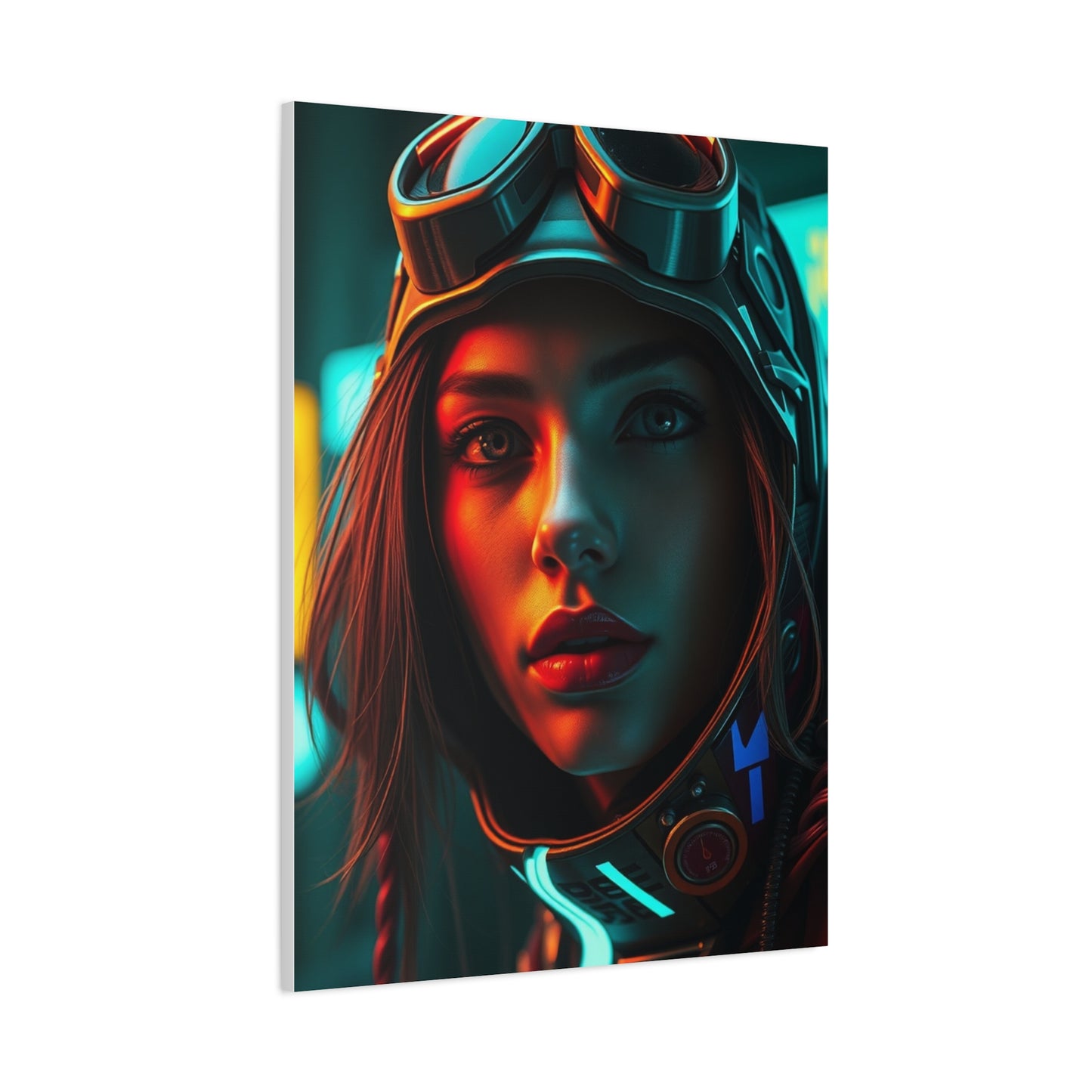 Masterpiece Cyberpunk Art Vision Wall Art & Canvas Print