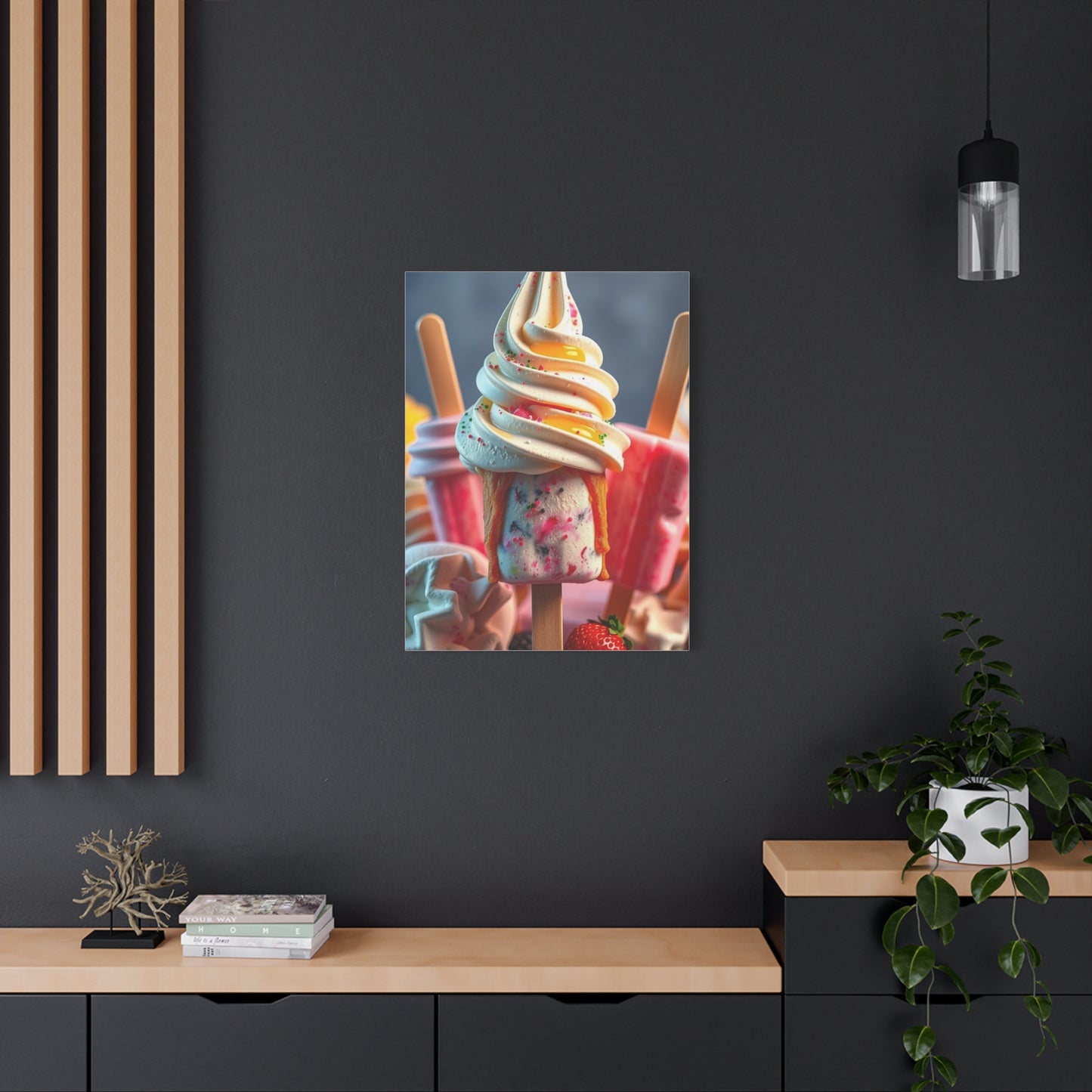 Ice Cream & Popsicle Art Supreme Gallery Wall Art & Canvas Print