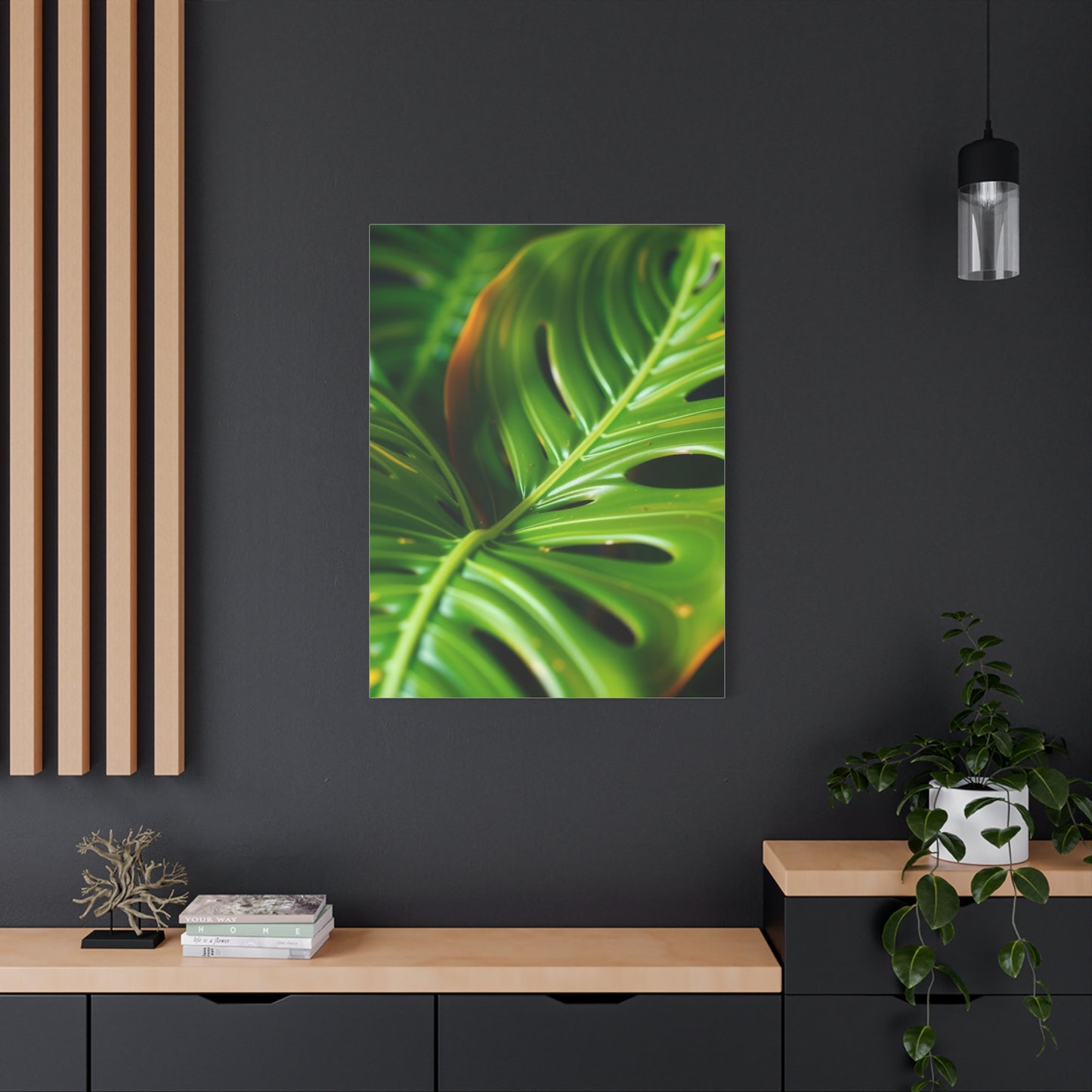 Supreme Monstera Plant Art Collection Wall Art & Canvas Print