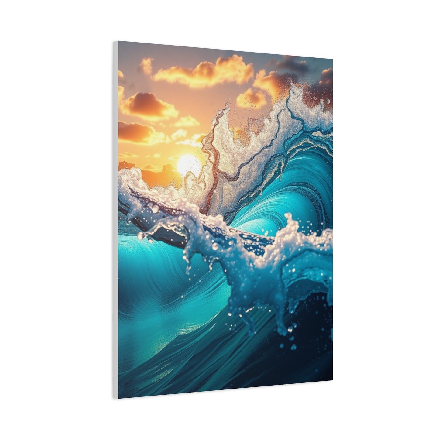 Tidal Elegance Artistry Wall Art & Canvas Print
