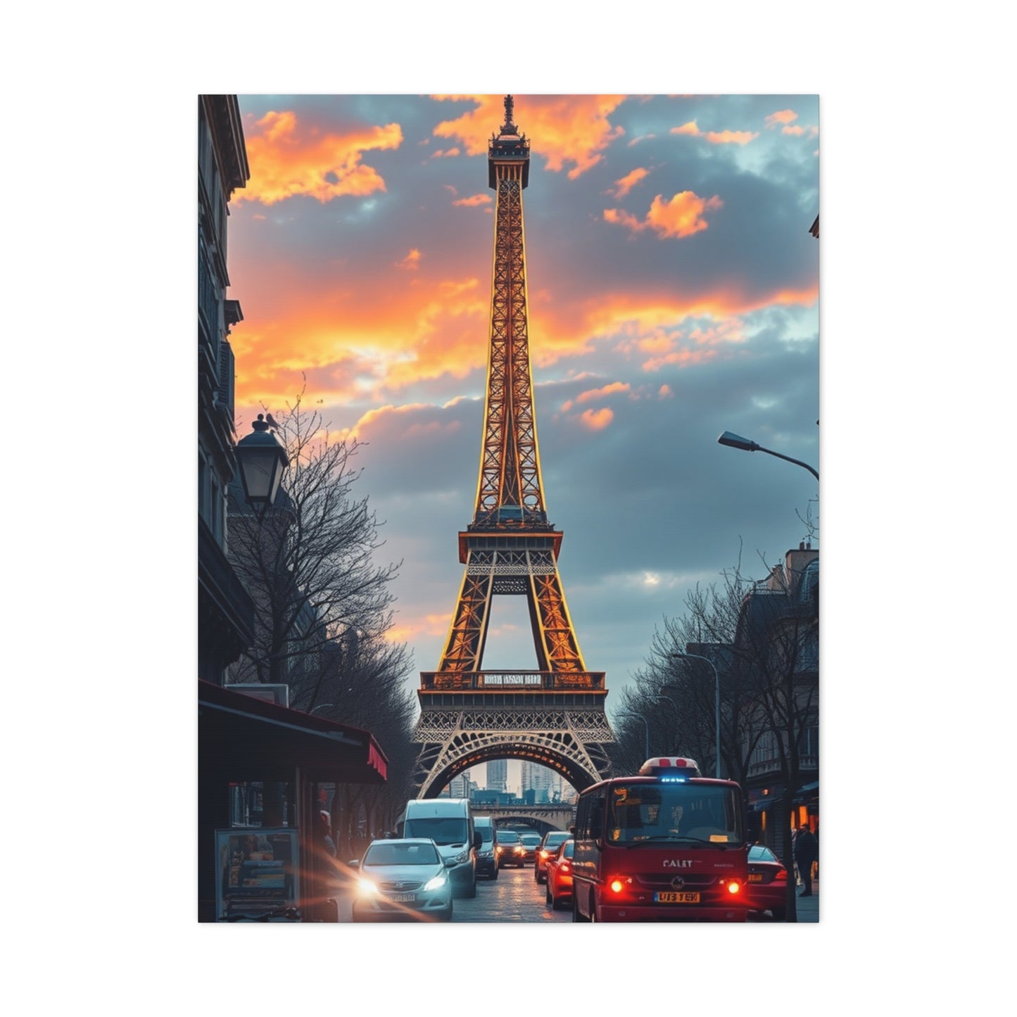 Opulent Paris Impressions Art