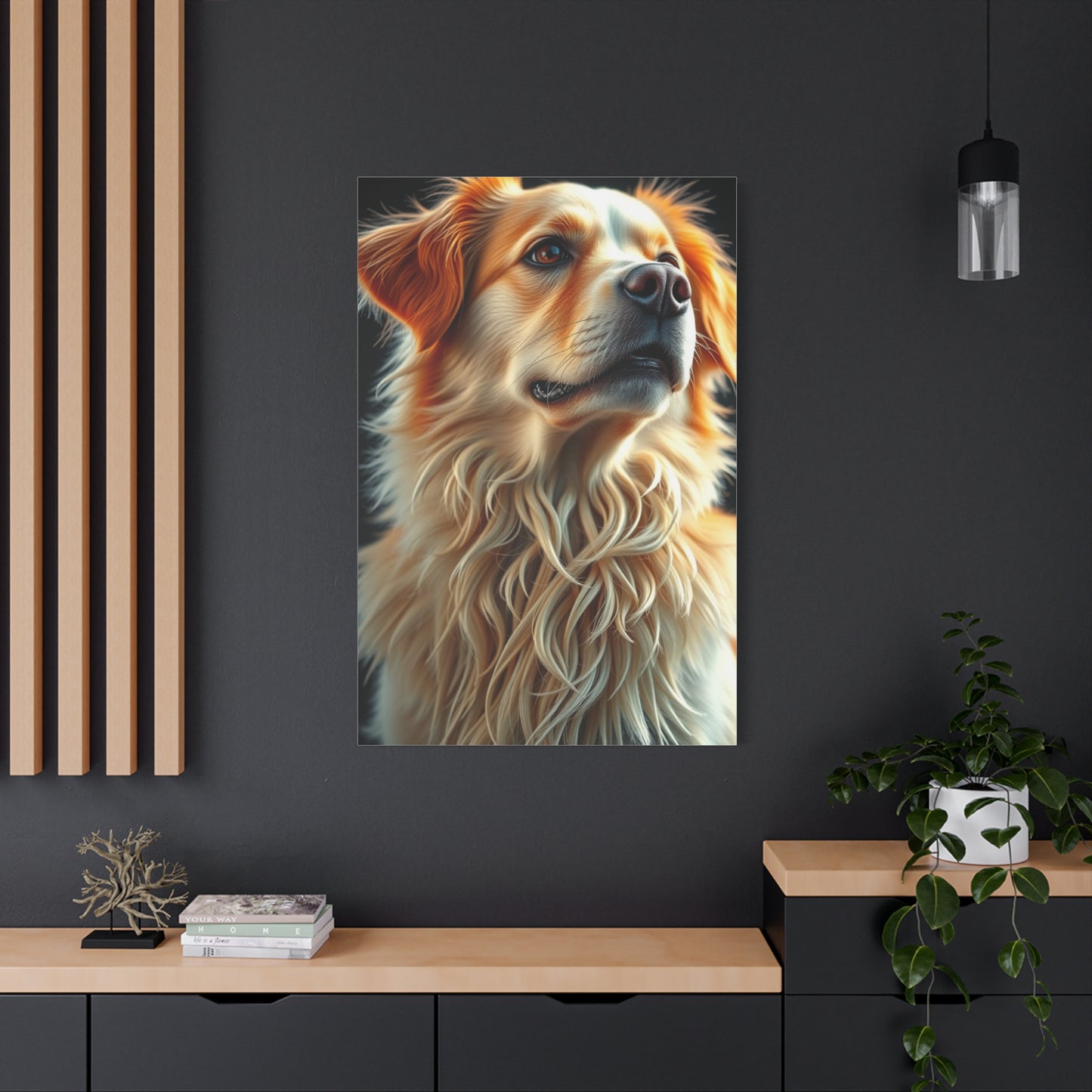 Noble Dog Renditions Canvas Wall Art & Canvas Print