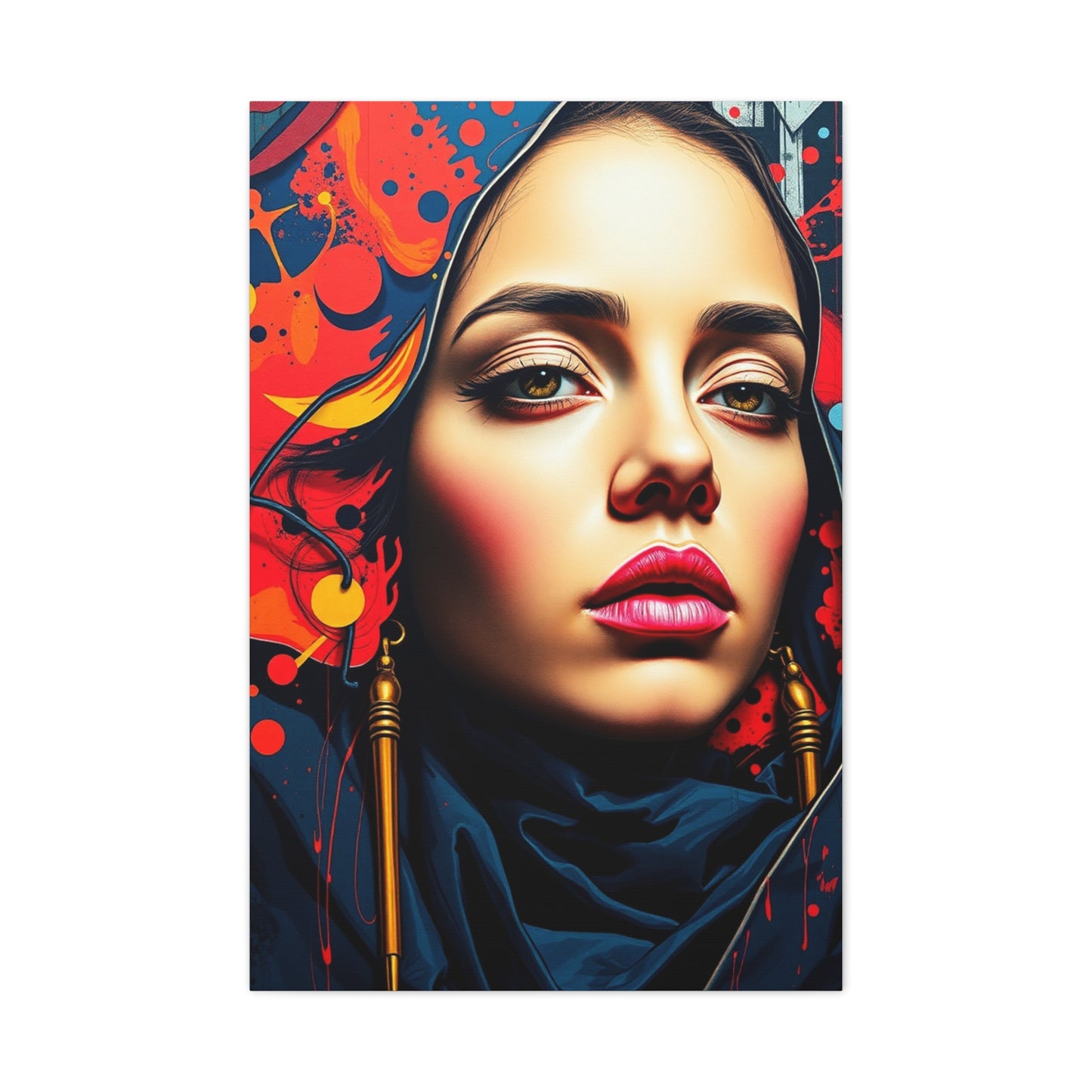 Luxe Abstract Masterpiece Wall Art & Canvas Print