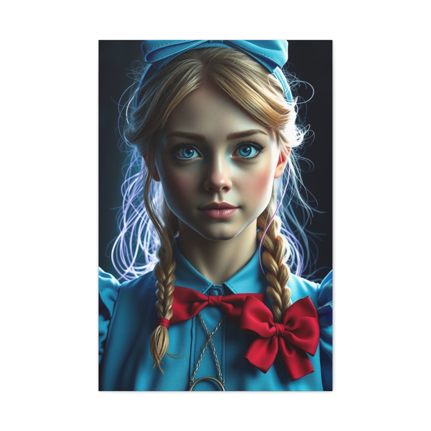 Masterpiece Alice In Wonderland Characters Art Vision Wall Art & Canvas Print