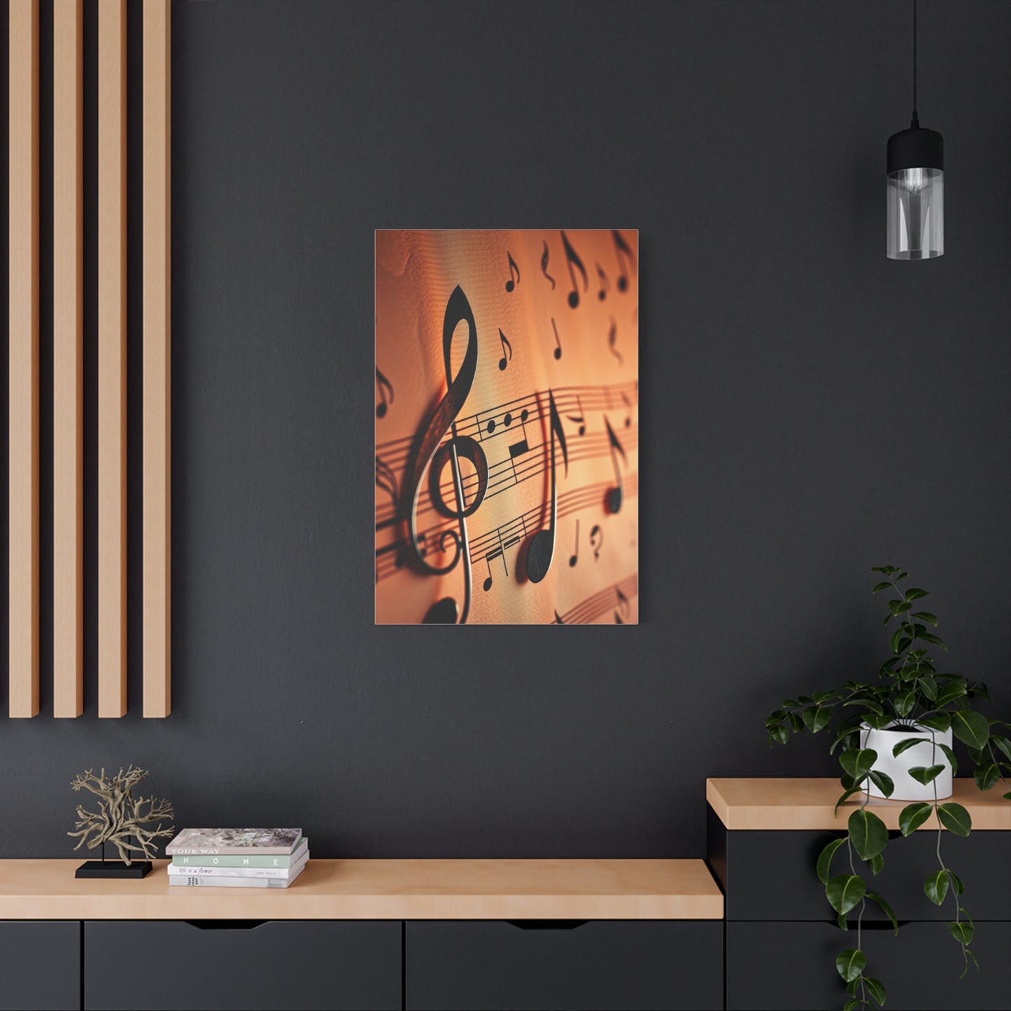 Musical Notes Art Supreme Gallery Wall Art & Canvas Print