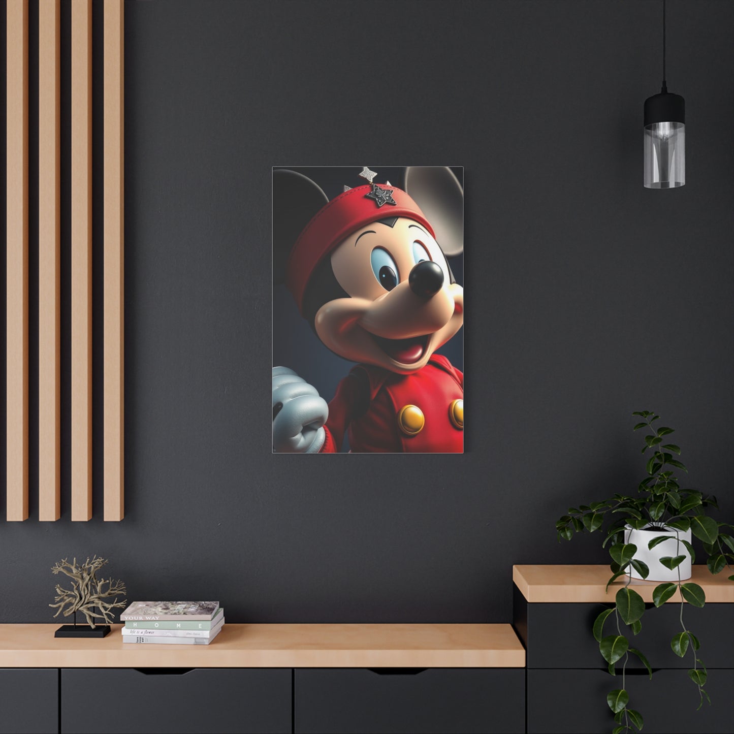 Mickey Paramount Art Wall Art & Canvas Print