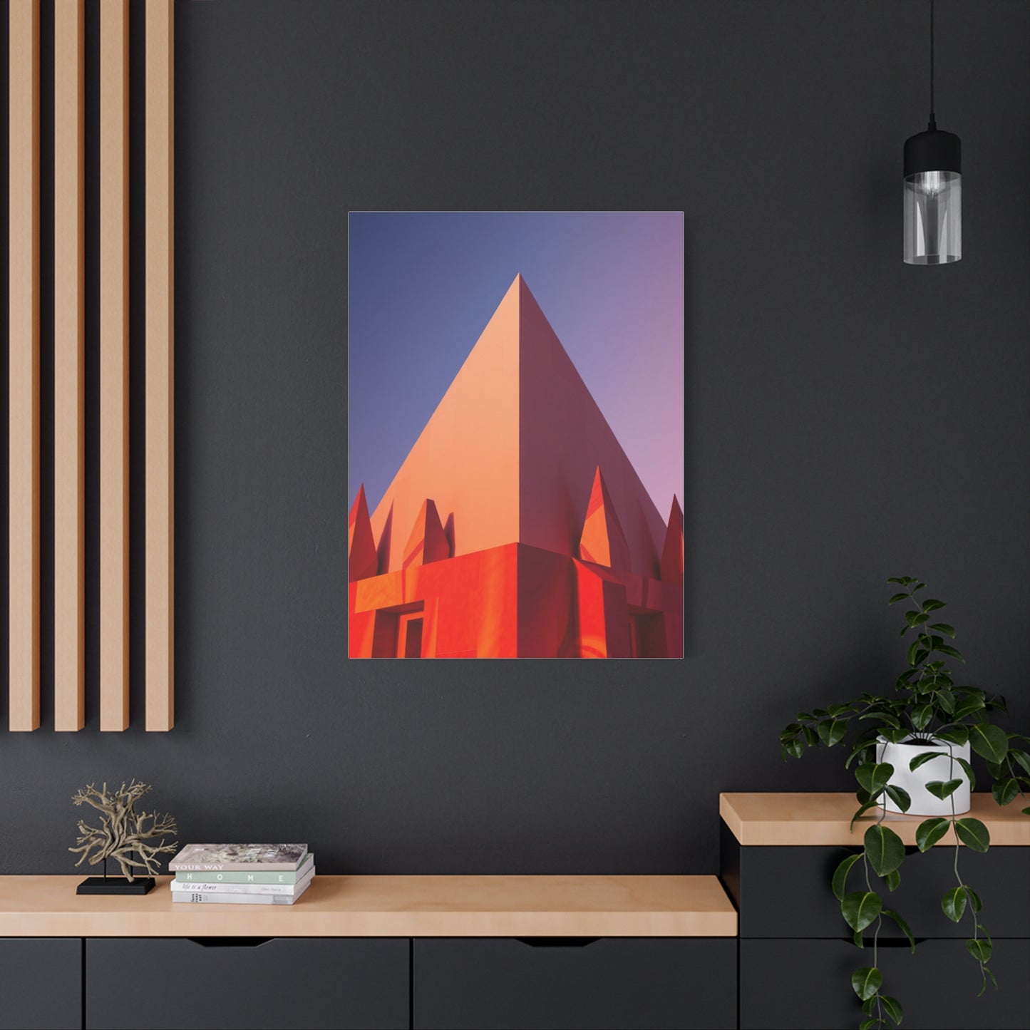Prismatic Geometric Radiance Wall Art & Canvas Print