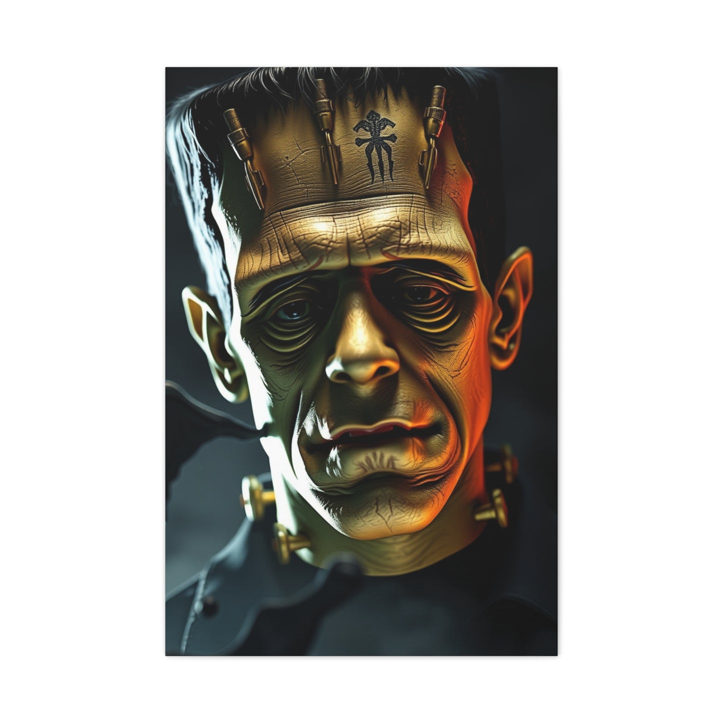 Vision Frankenstein Art Art Wall Art & Canvas Print