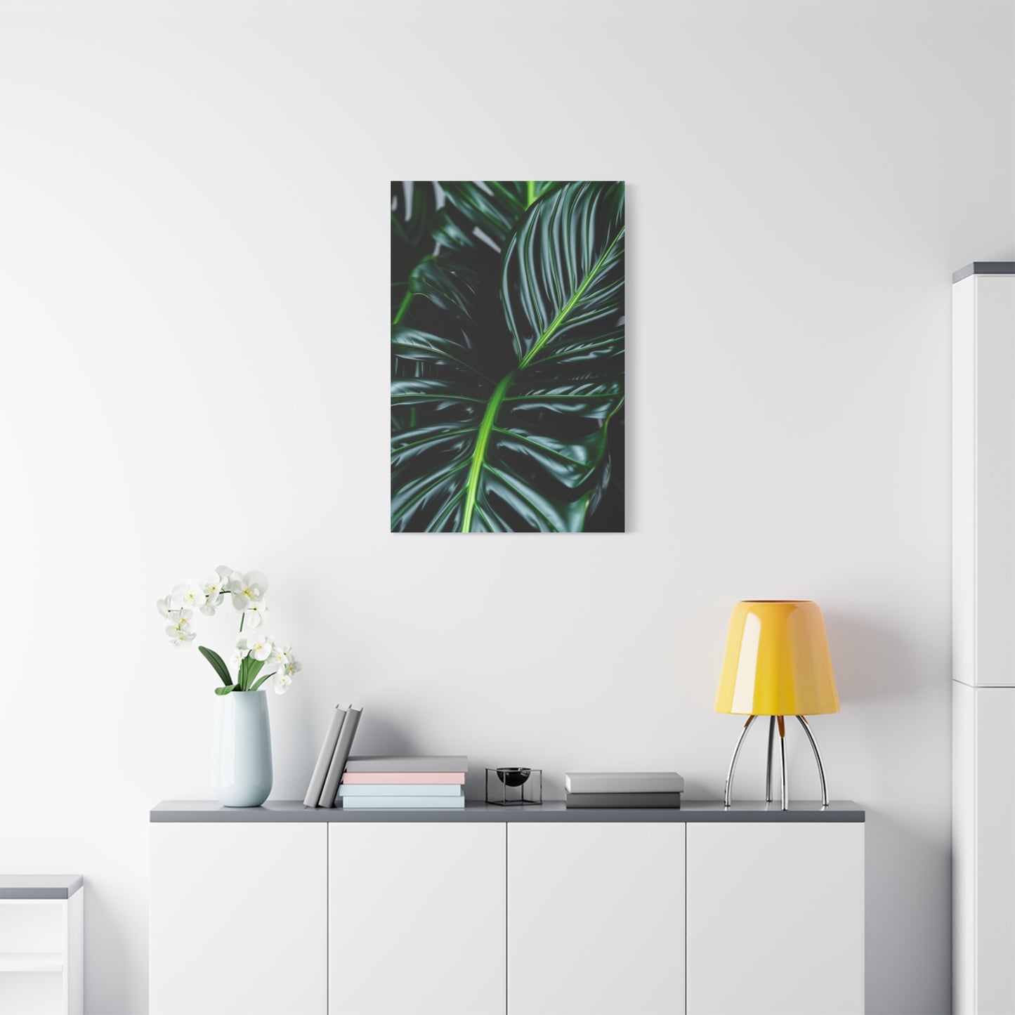 Monstera Plant Art Refined Canvas Wall Art & Canvas Print