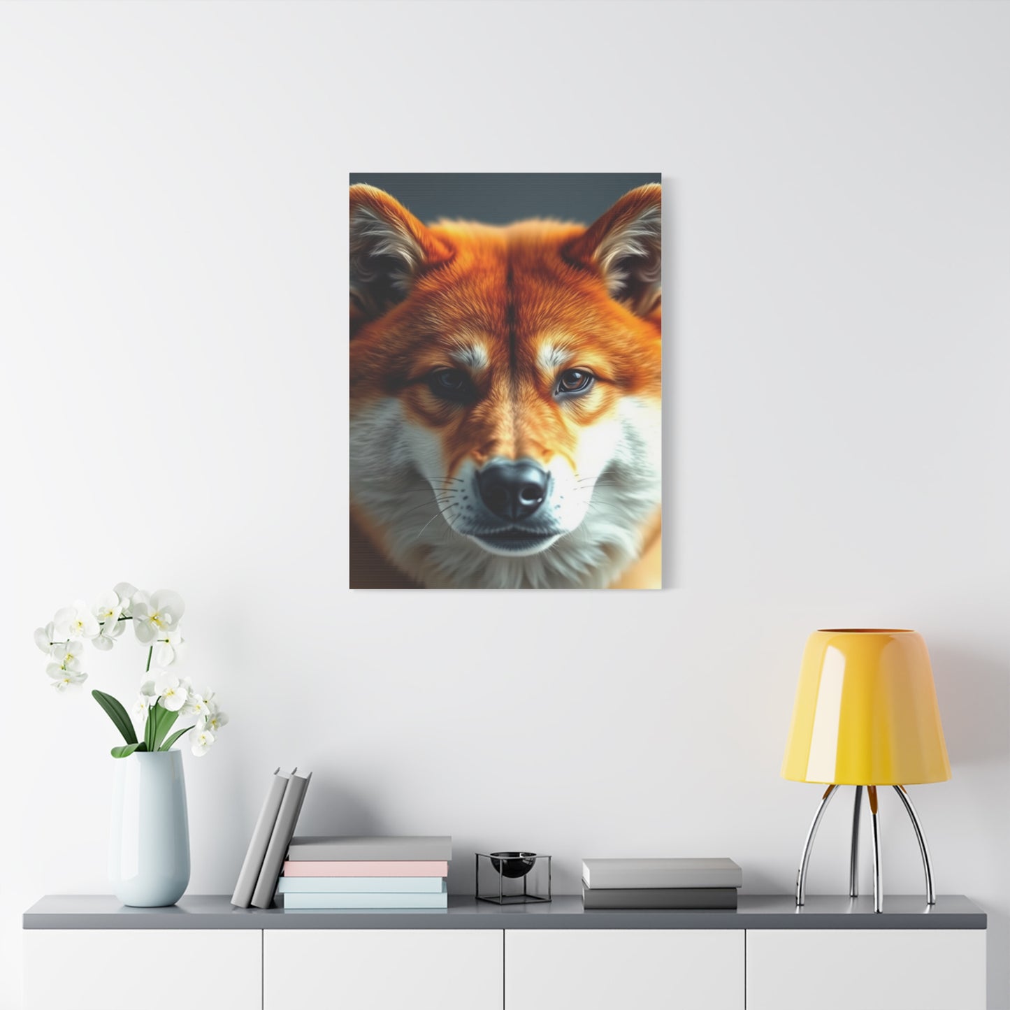 Supreme Shiba Inu Dog Art Collection Wall Art & Canvas Print
