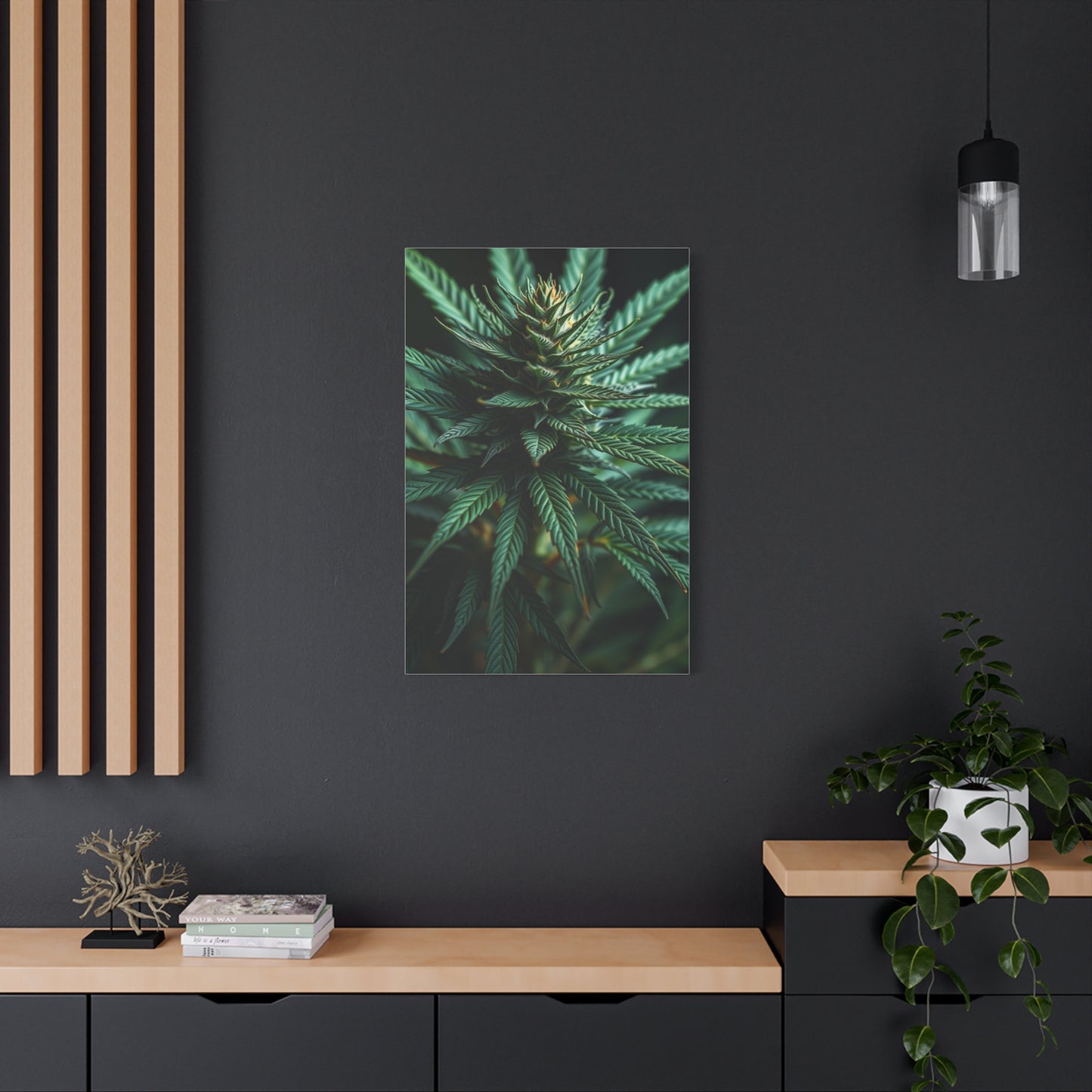 Ethereal Greenscape Art Wall Art & Canvas Print